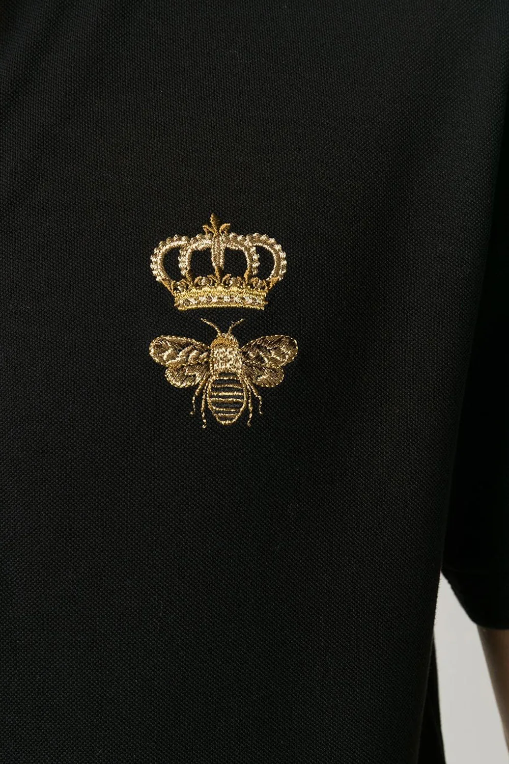 Dolce & Gabbana logo embroidered polo shirt - Image 3