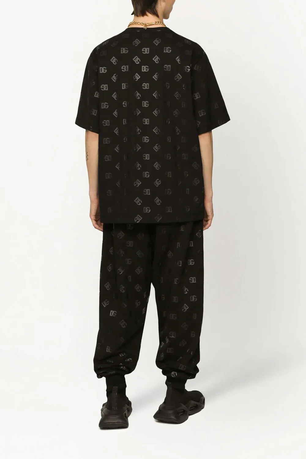 Dolce & Gabbana logo-monogram-print T-shirt - Image 5