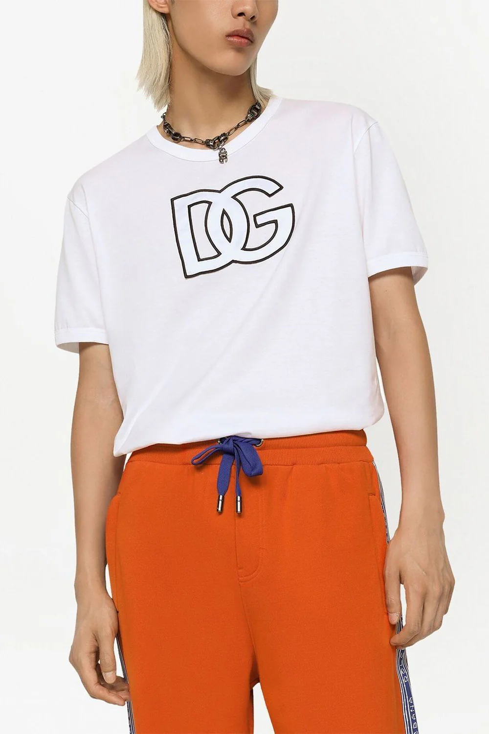 Dolce & Gabbana logo-monogram-print T-shirt - Image 2