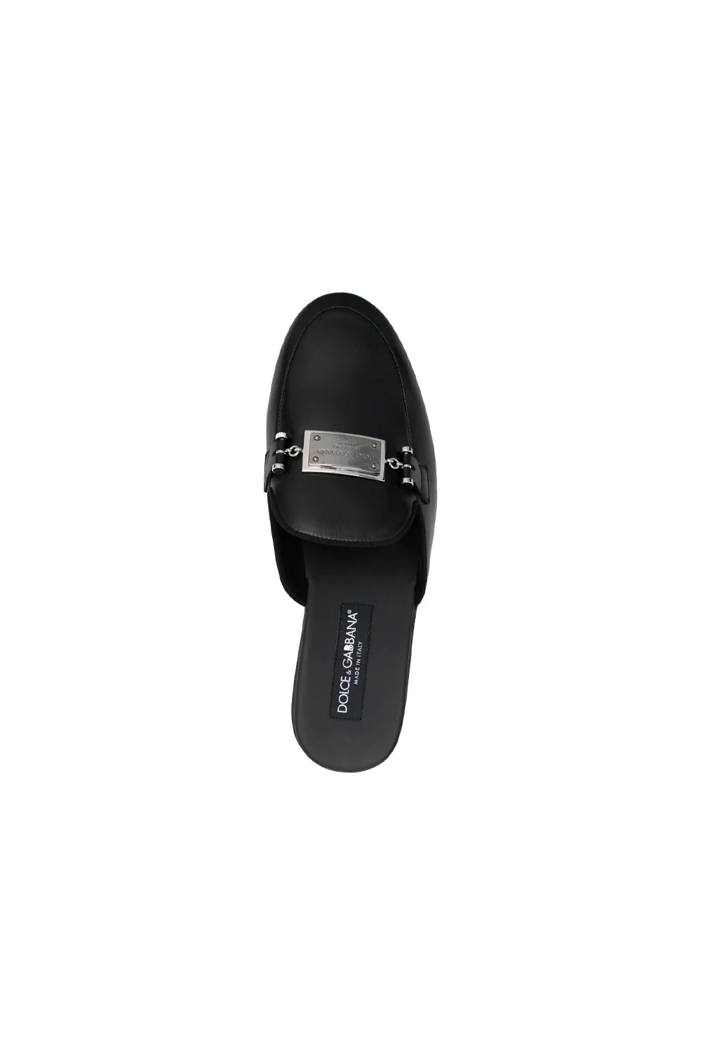 Dolce & Gabbana logo-plaque loafers - Image 4