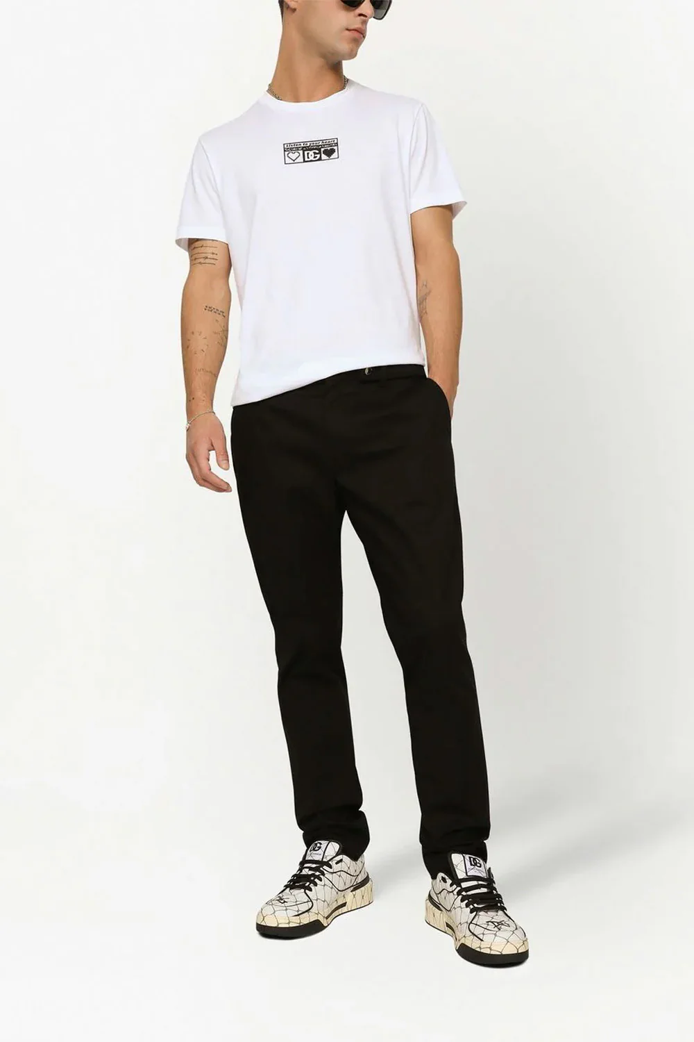 Dolce & Gabbana logo-print cotton T-shirt - Image 4