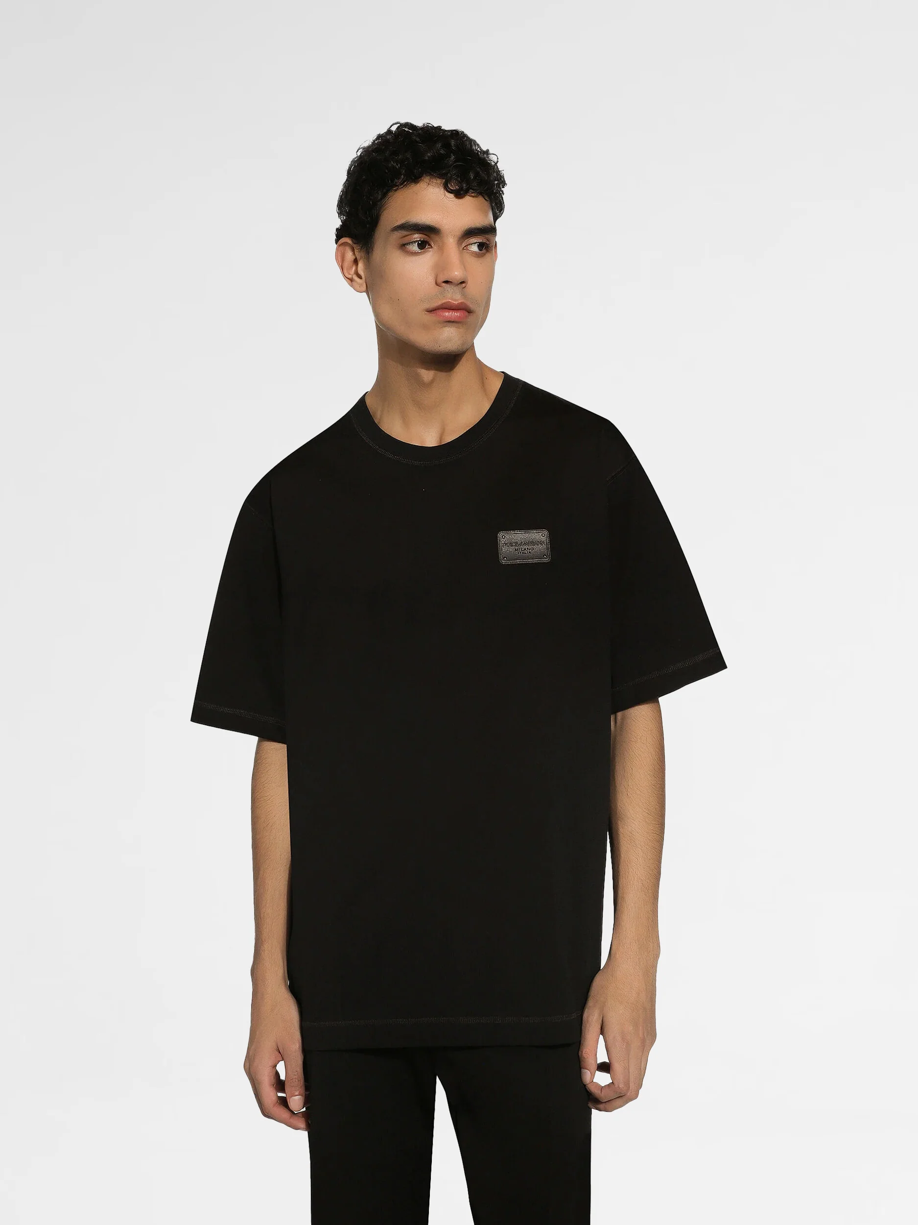 Dolce & Gabbana logo-tag cotton T-shirt