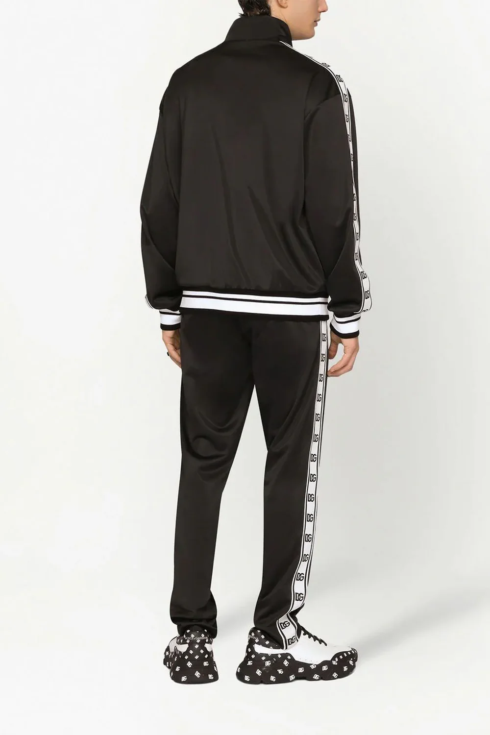 Dolce & Gabbana logo-tape track trousers - Image 3