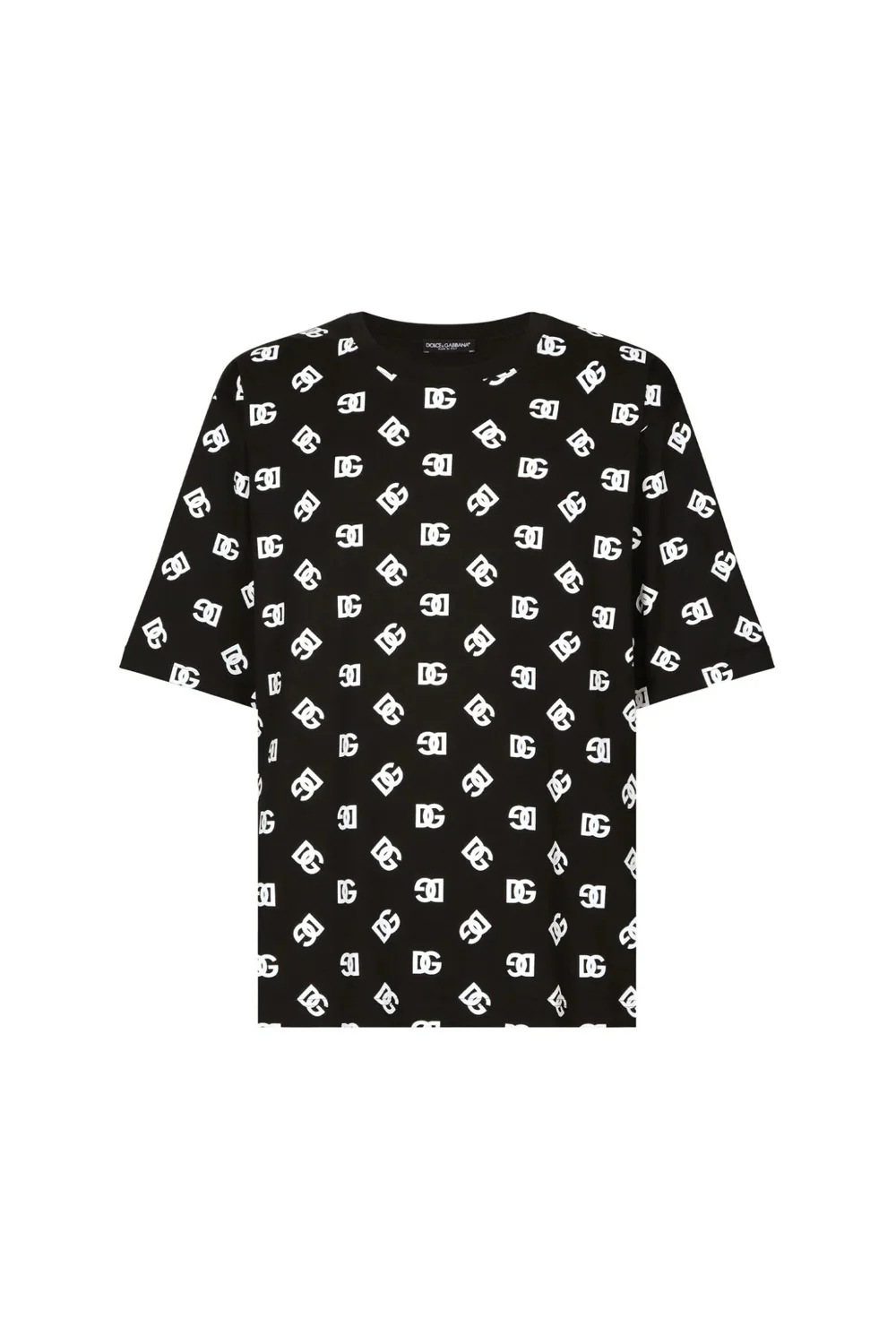 Dolce & Gabbana monogram-print cotton T-shirt - Image 2