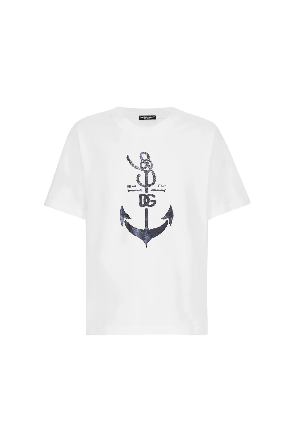 Dolce & Gabbana Short-sleeved Marina-print T-shirt