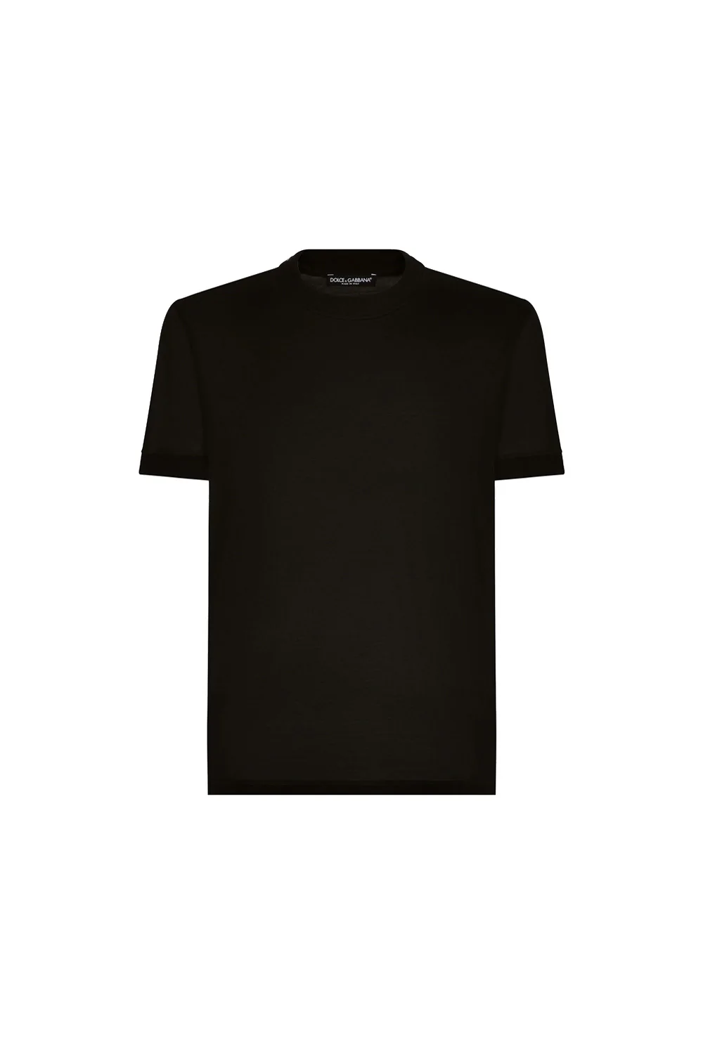Dolce & Gabbana Short-sleeved plain T-shirt