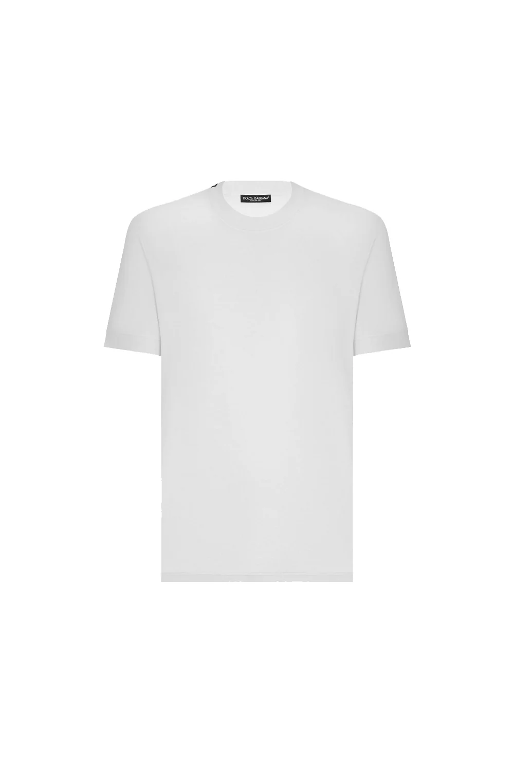 Dolce & Gabbana Short-sleeved plain T-shirt - Image 3