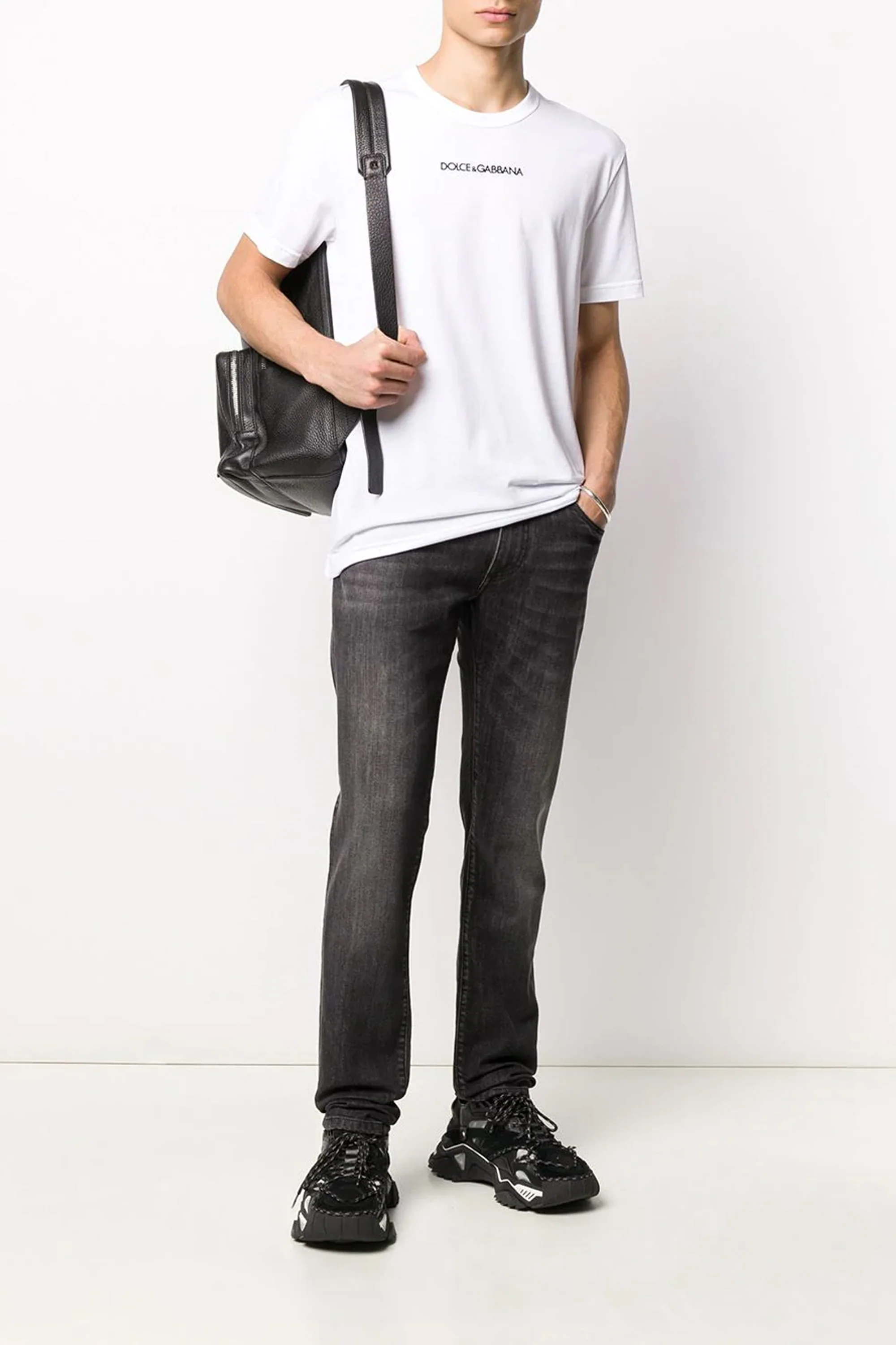 Dolce & Gabbana White Logo Embroidered - Image 5