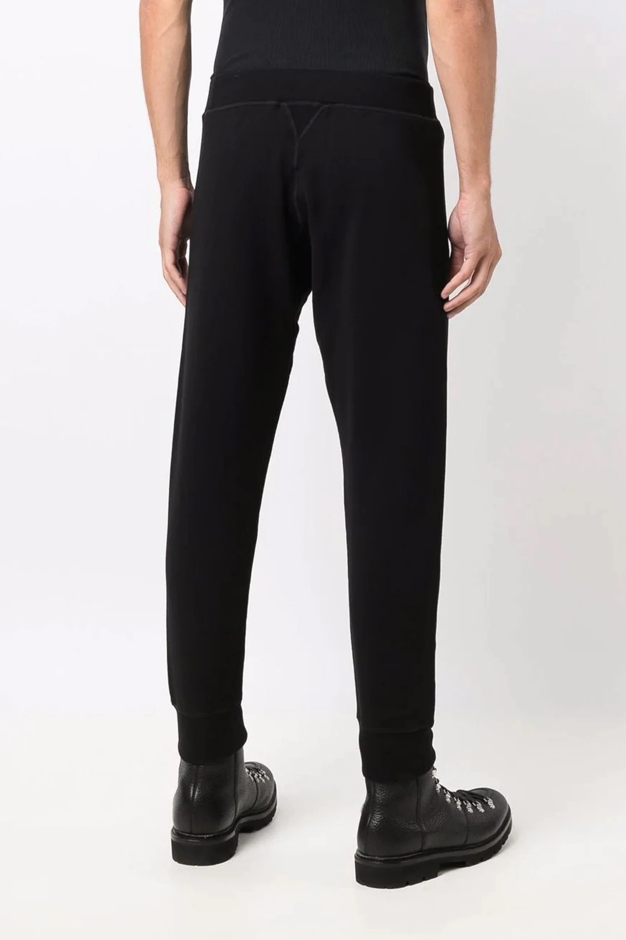 DSQUARED2 Black ICON Shine Logo Sweatpants - Image 3