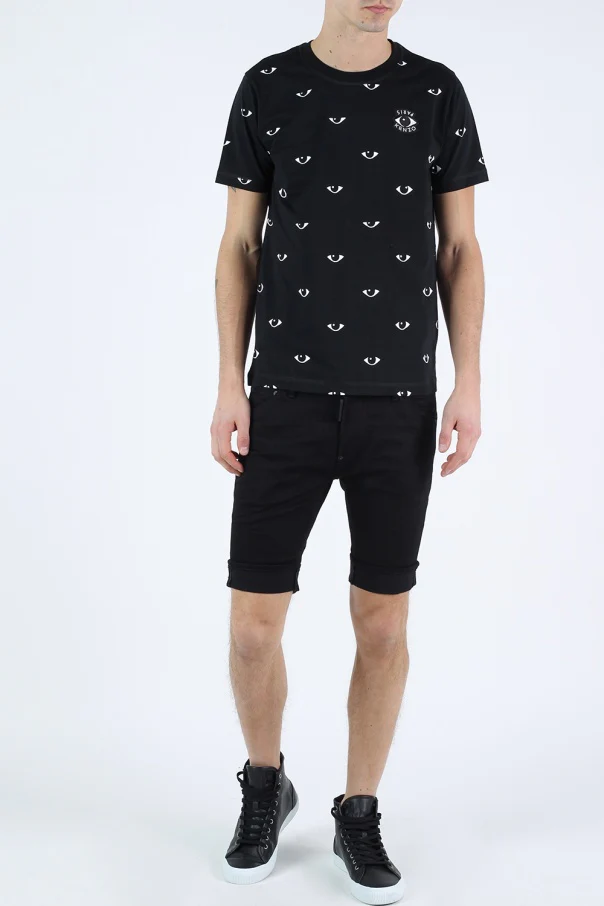 DSQUARED2 Black Shorts Jeans - Image 5