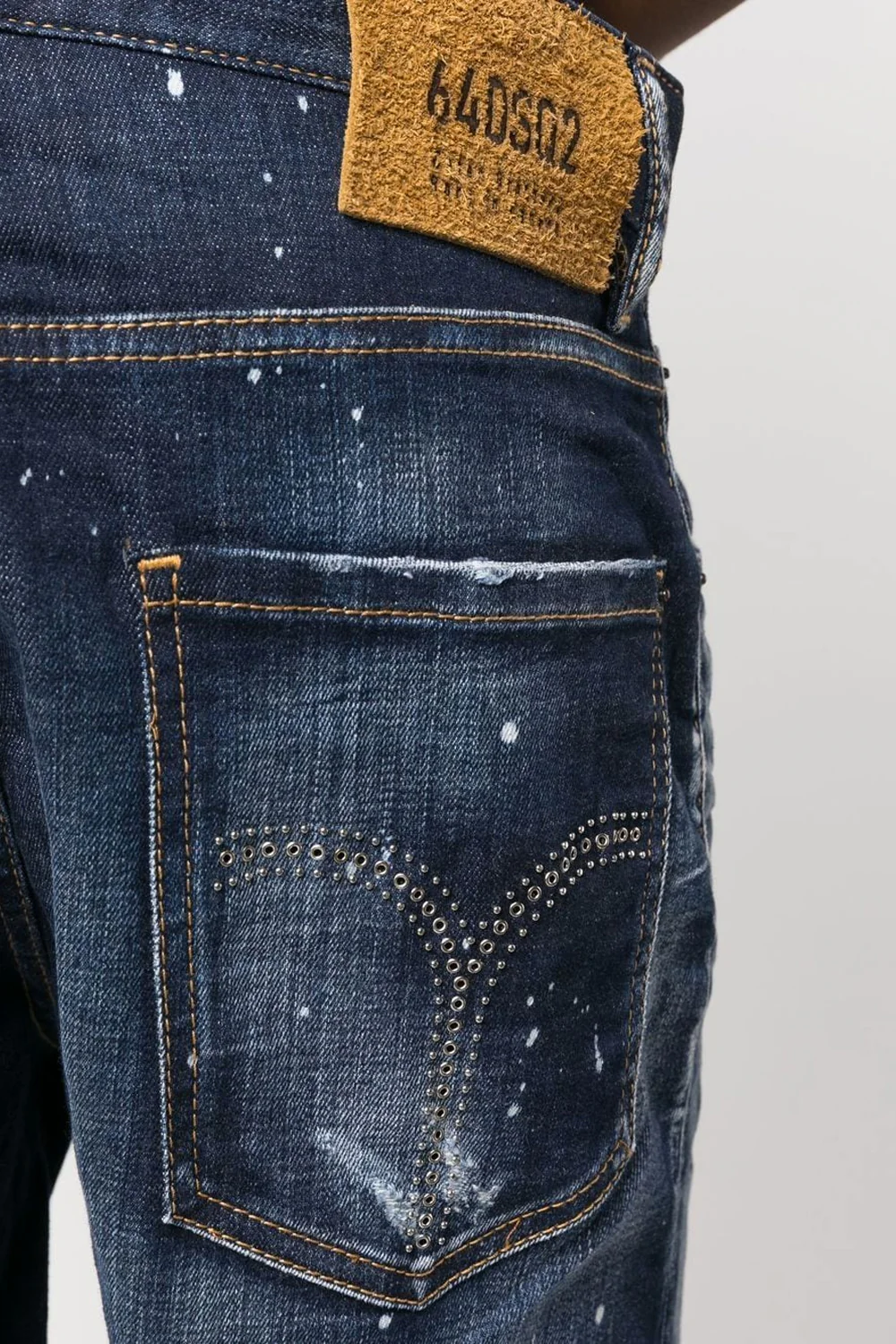 Dsquared2 distressed denim shorts - Image 3