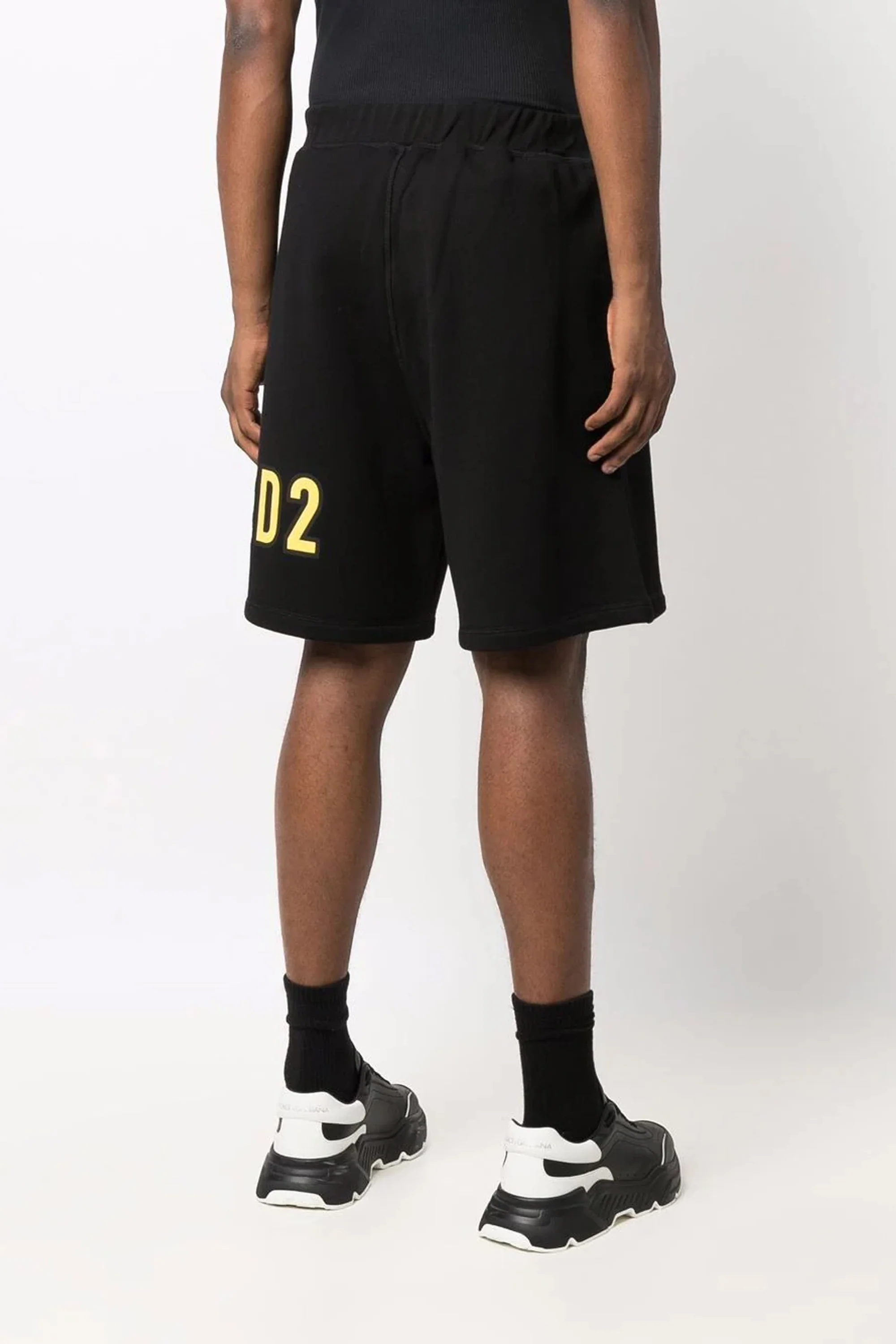 Dsquared2 logo-print cotton shorts - Image 3