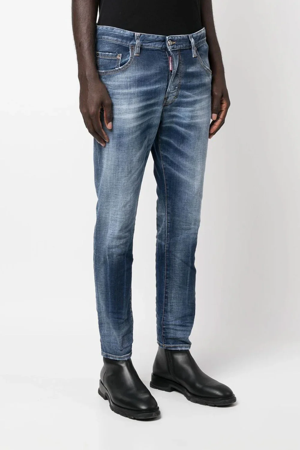 Dsquared2 washed slim-fit jeans - Image 3