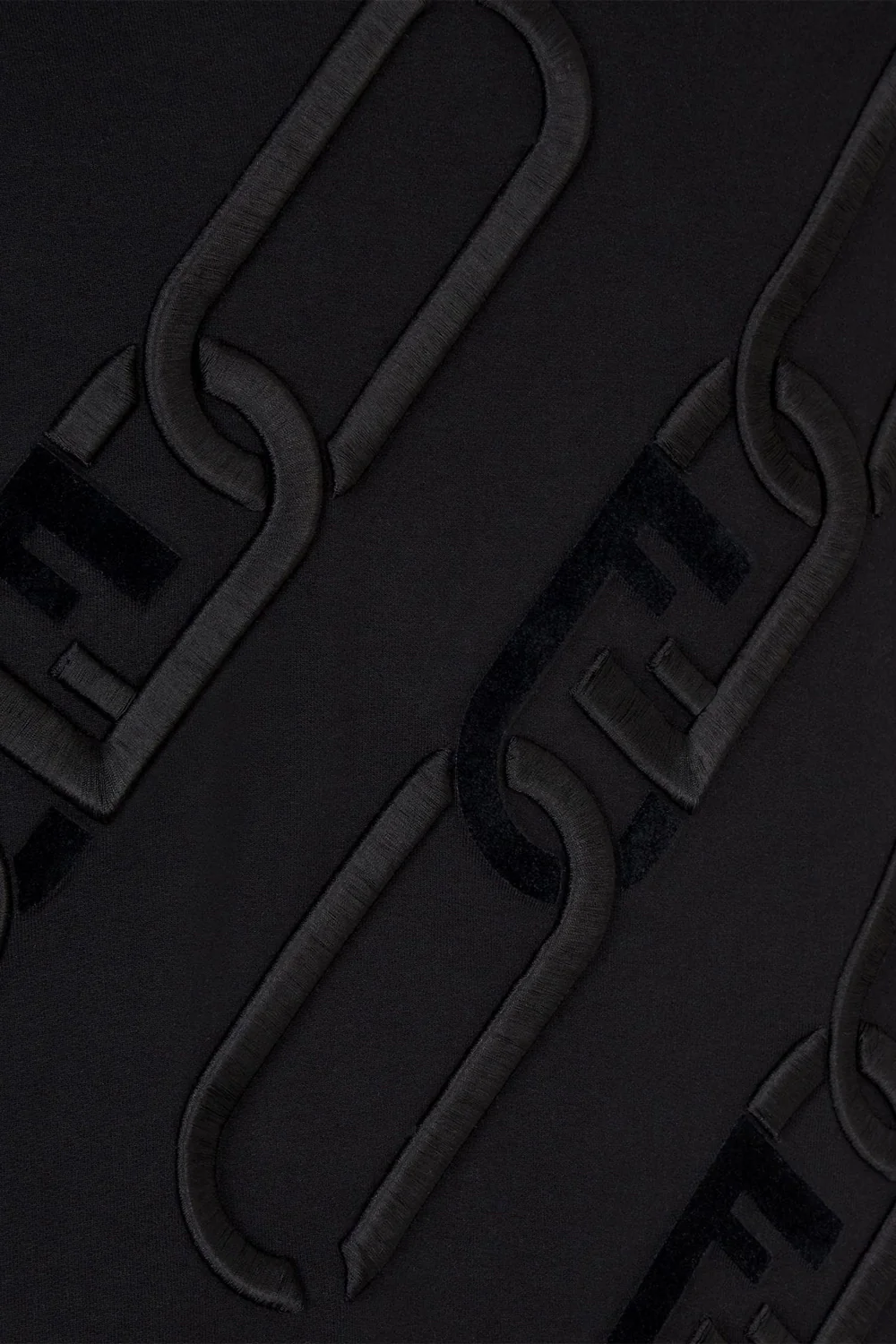 Fendi Black jersey hoodie - Image 3