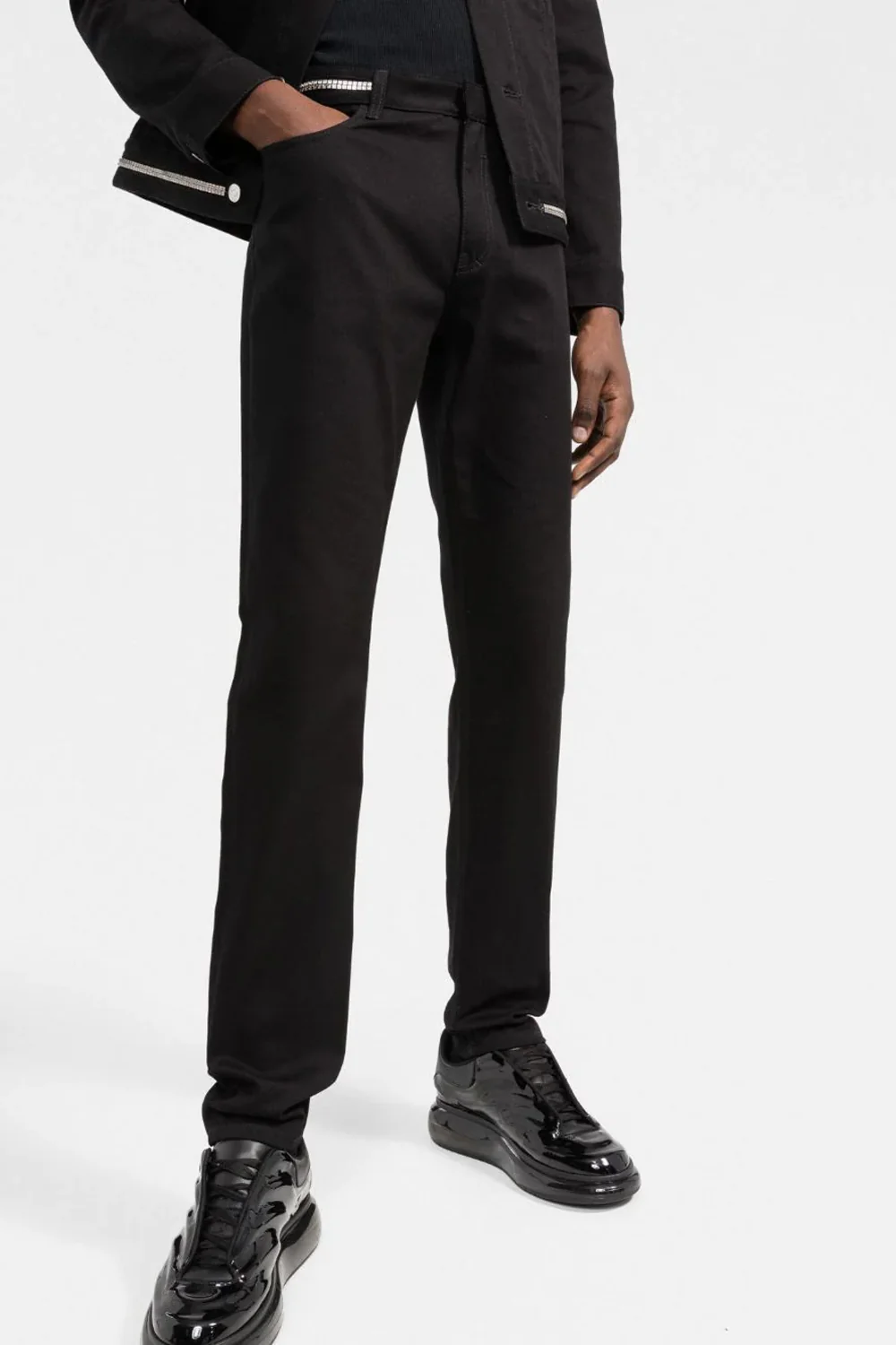 Givenchy 4G chain-embellished skinny jeans - Image 3