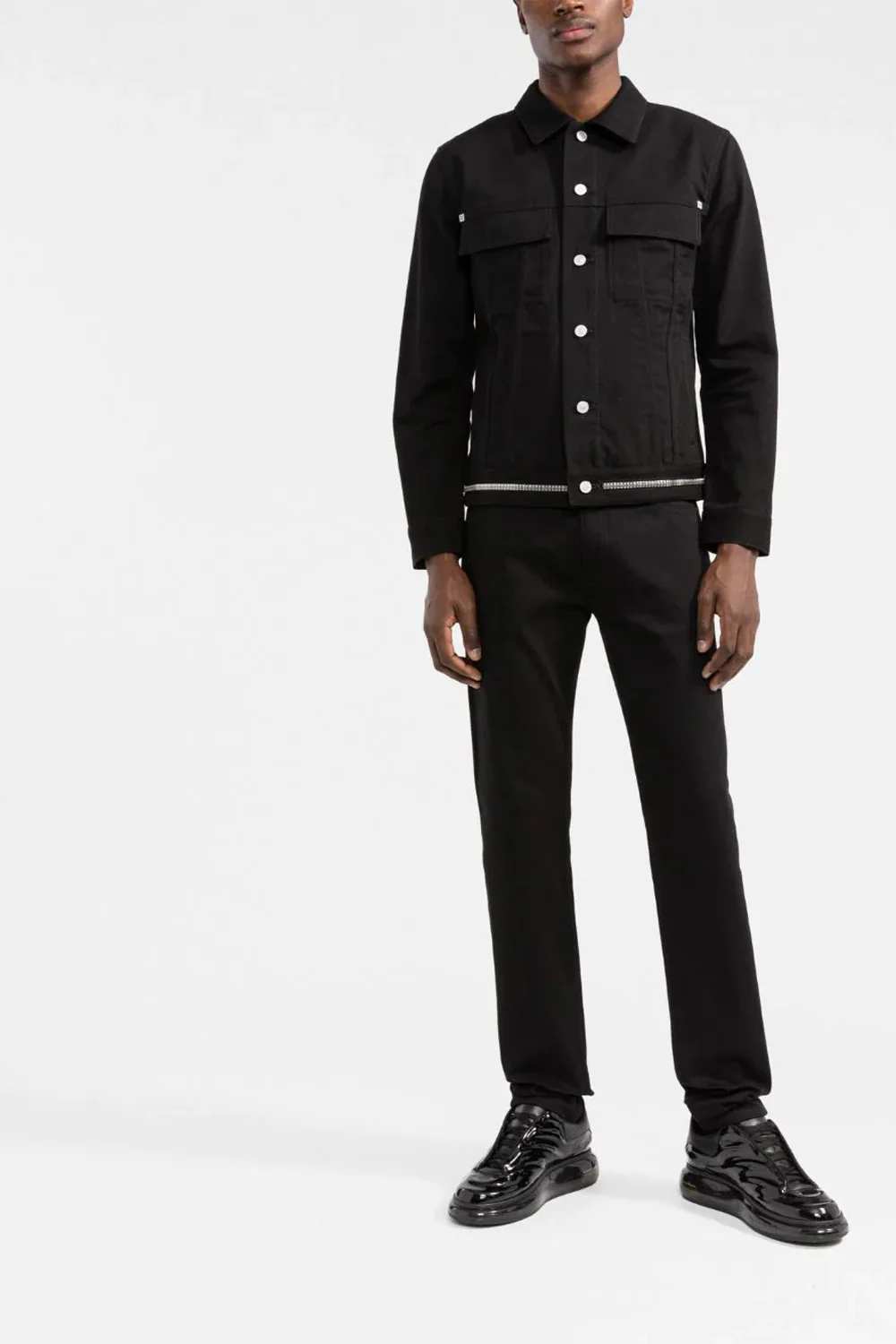 Givenchy 4G chain-embellished skinny jeans - Image 4
