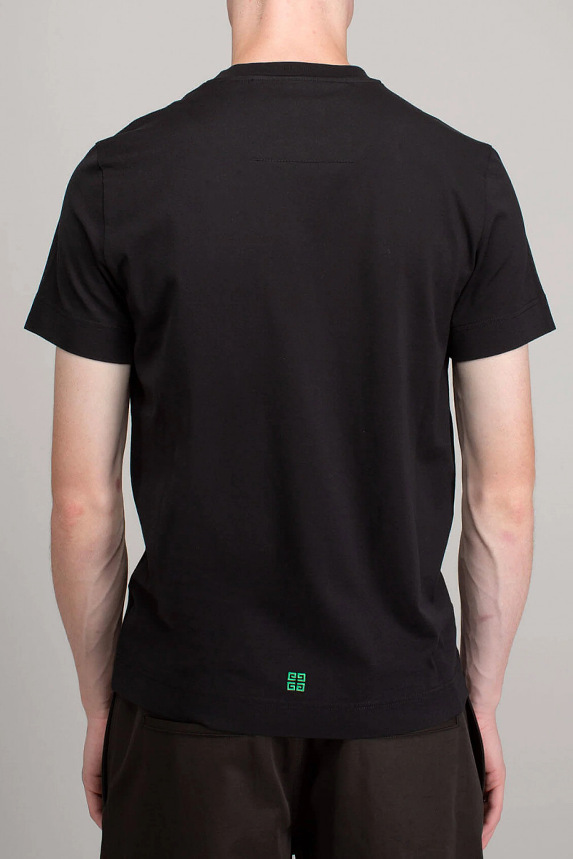 Givenchy Colorful Logo Black T-shirt - Image 4