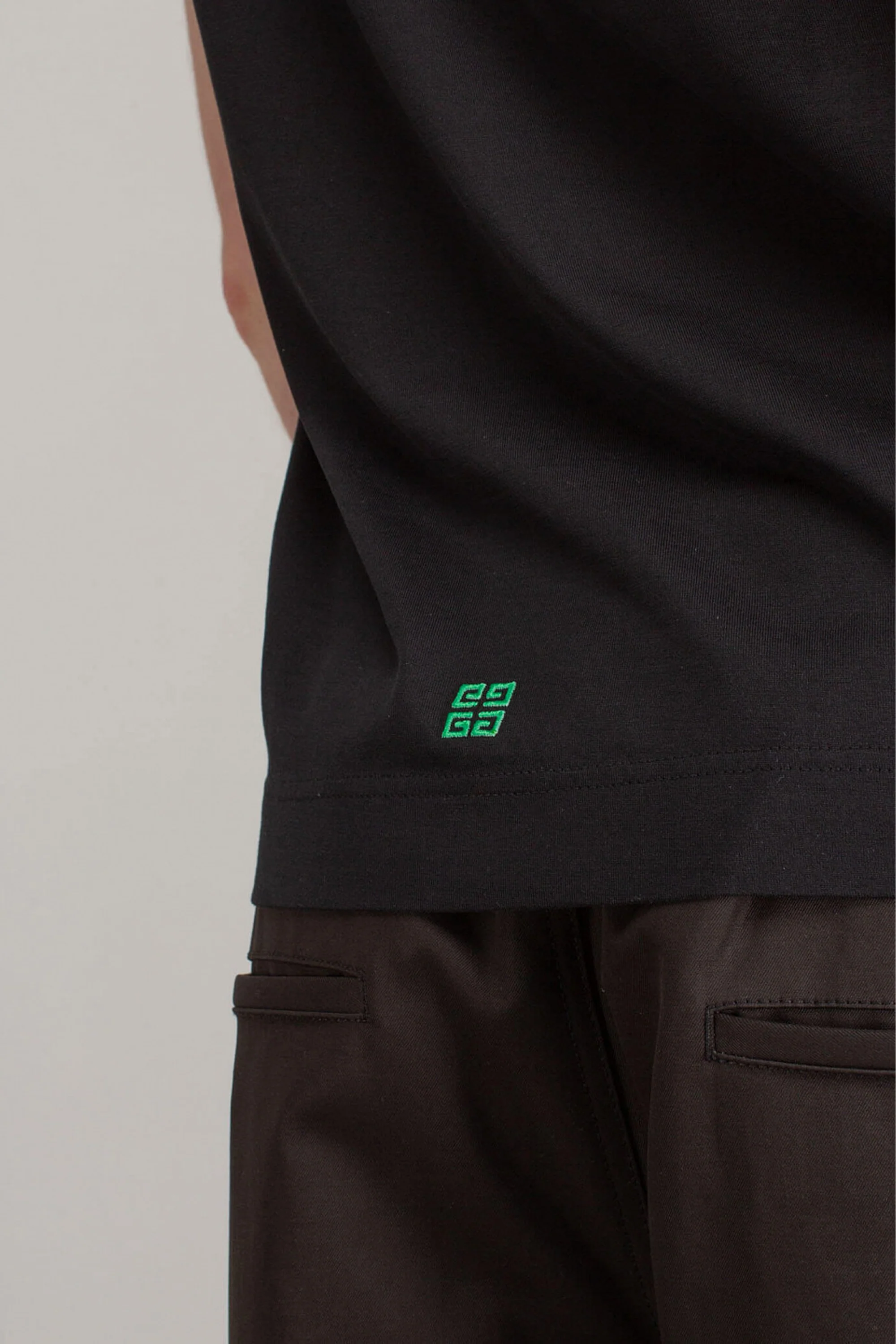 Givenchy Colorful Logo Black T-shirt - Image 5