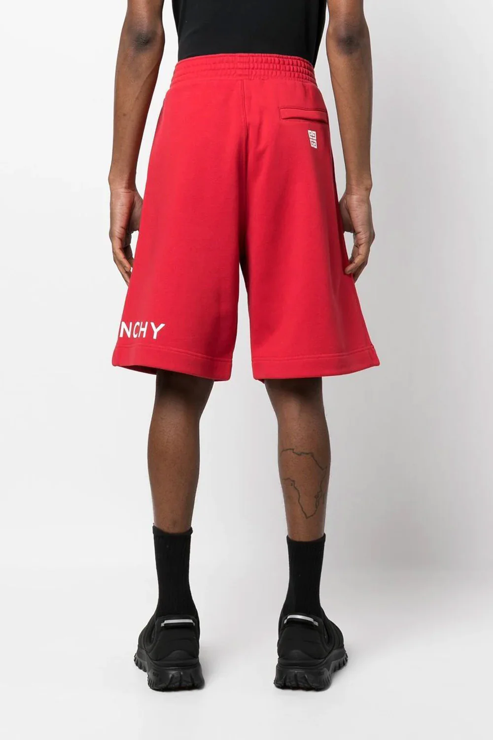 Givenchy logo-print cotton shorts - Image 3