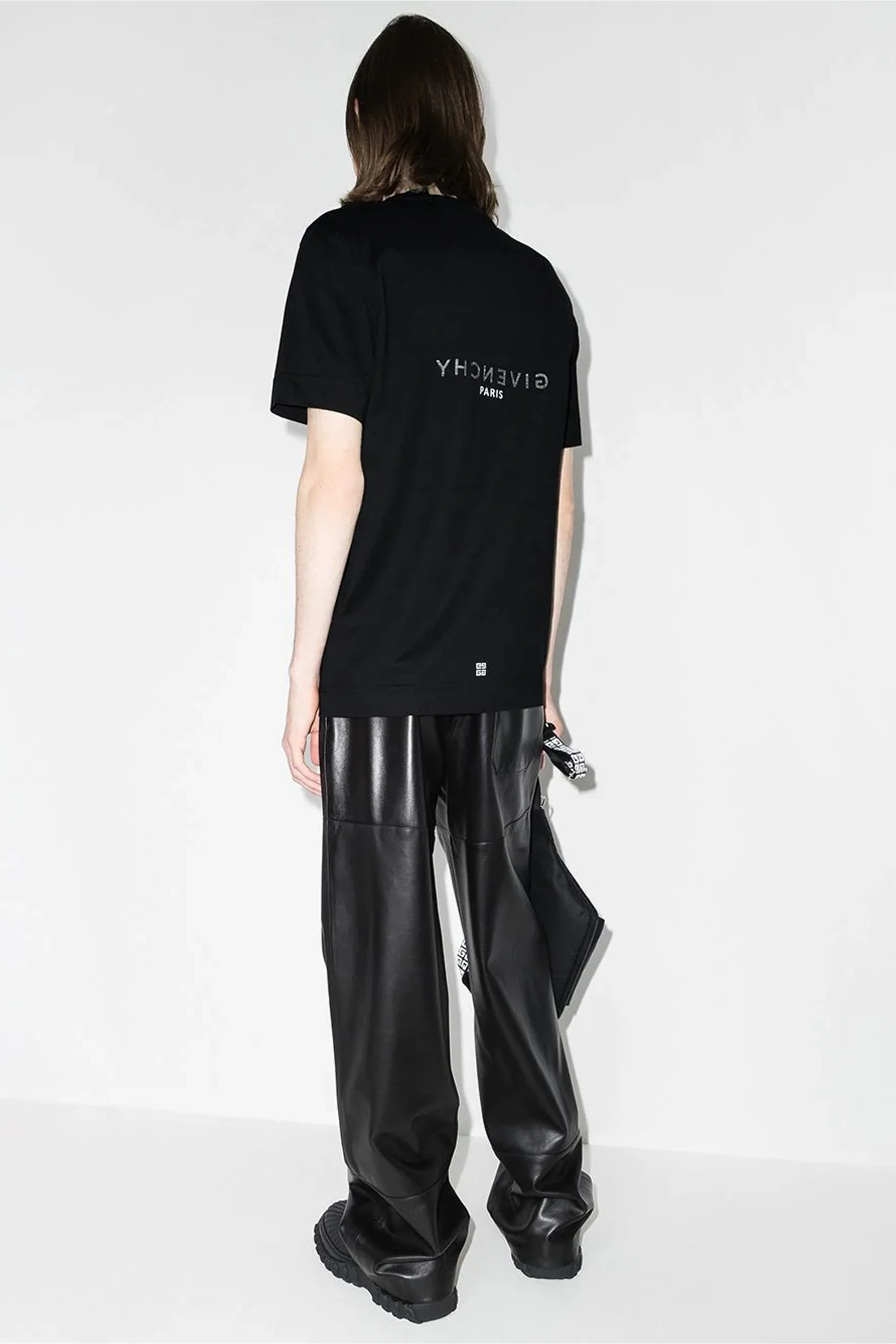 Givenchy logo-print cotton T-shirt black - Image 4