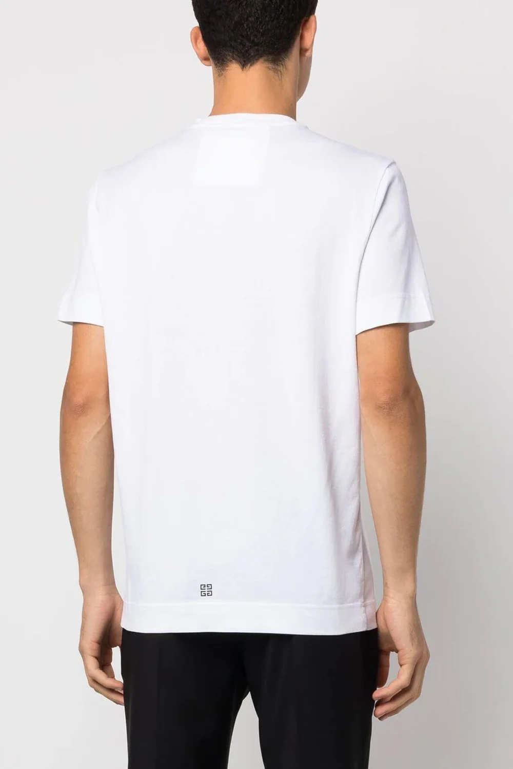 Givenchy logo-print short-sleeve T-shirt white - Image 4