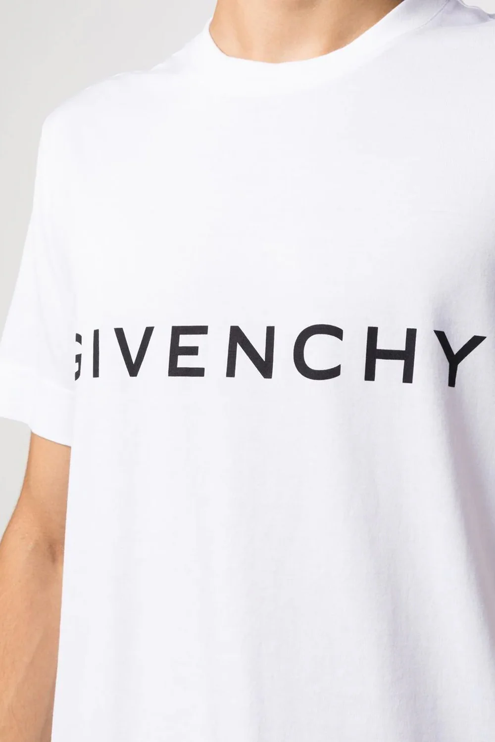 Givenchy logo-print short-sleeve T-shirt white - Image 5