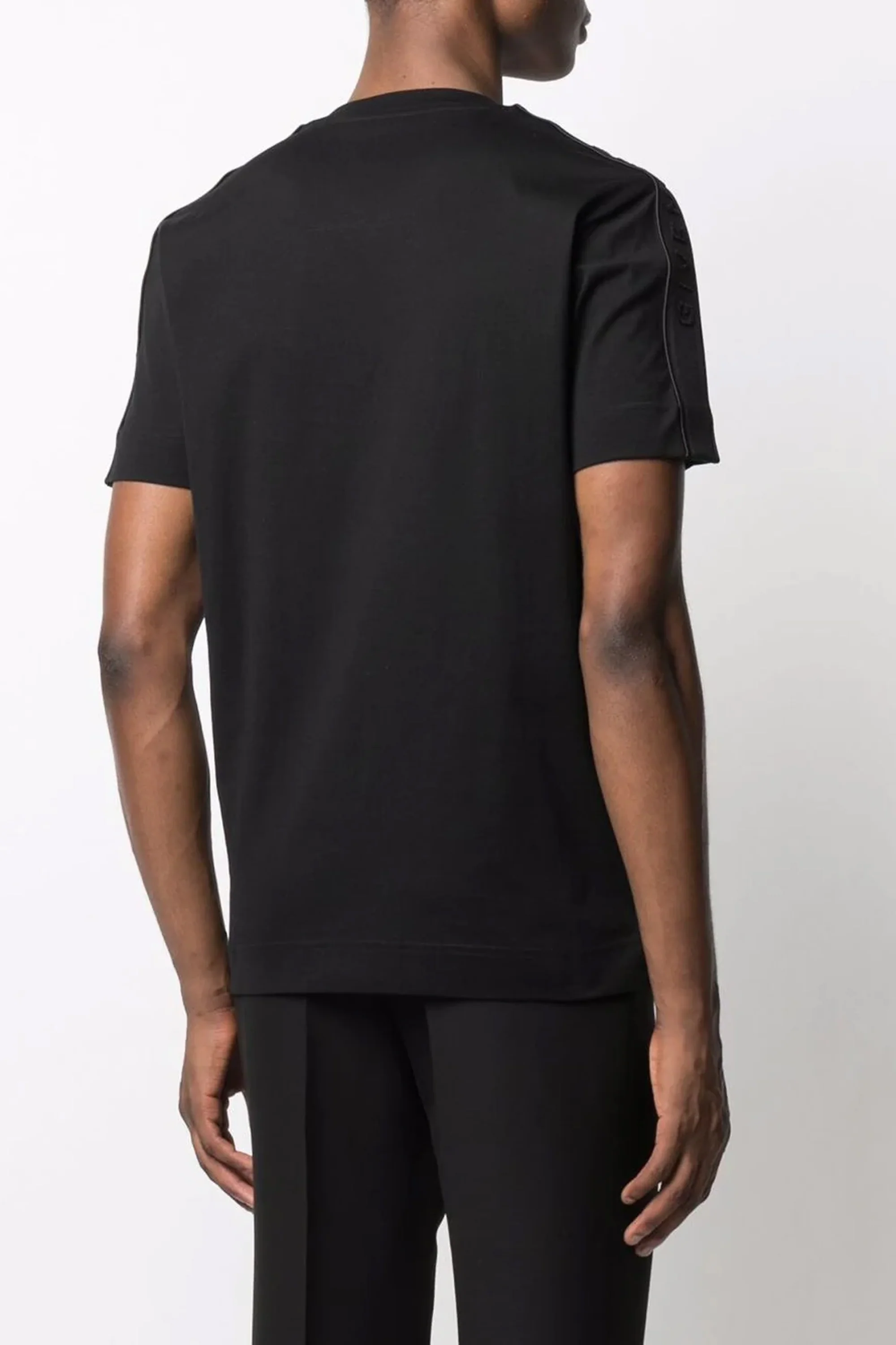 Givenchy logo-tape detail short-sleeve T-shirt - Image 4