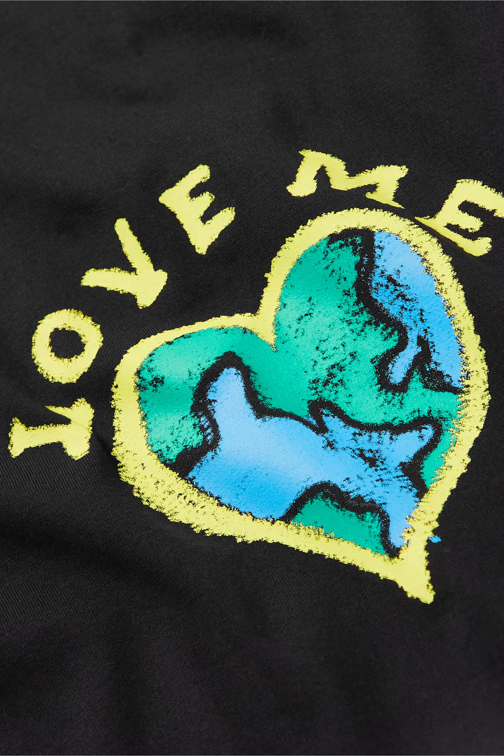 GIVENCHY Love Me Printed Cotton-Jersey T-Shirt - Image 4