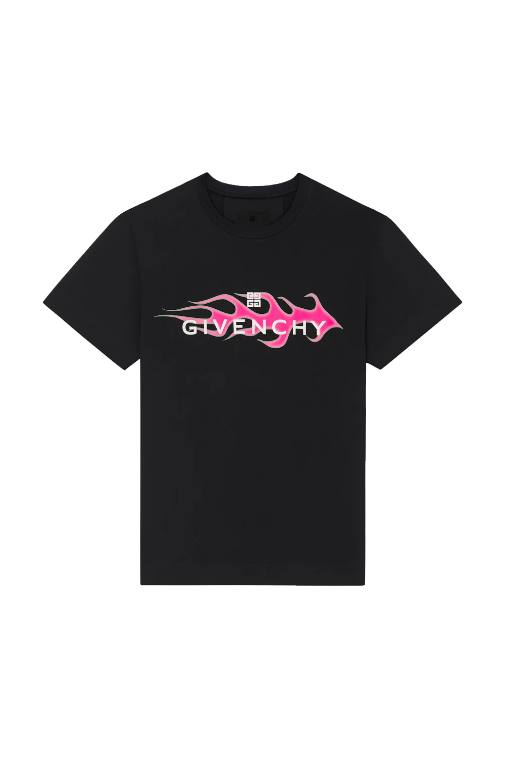 Givenchy Slim fit t-shirt in cotton with GIVENCHY Flames print