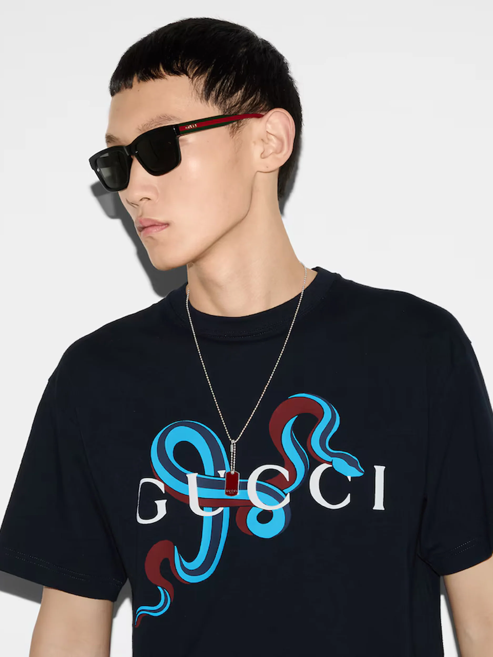 Gucci Logo Print T-Shirt - Image 2