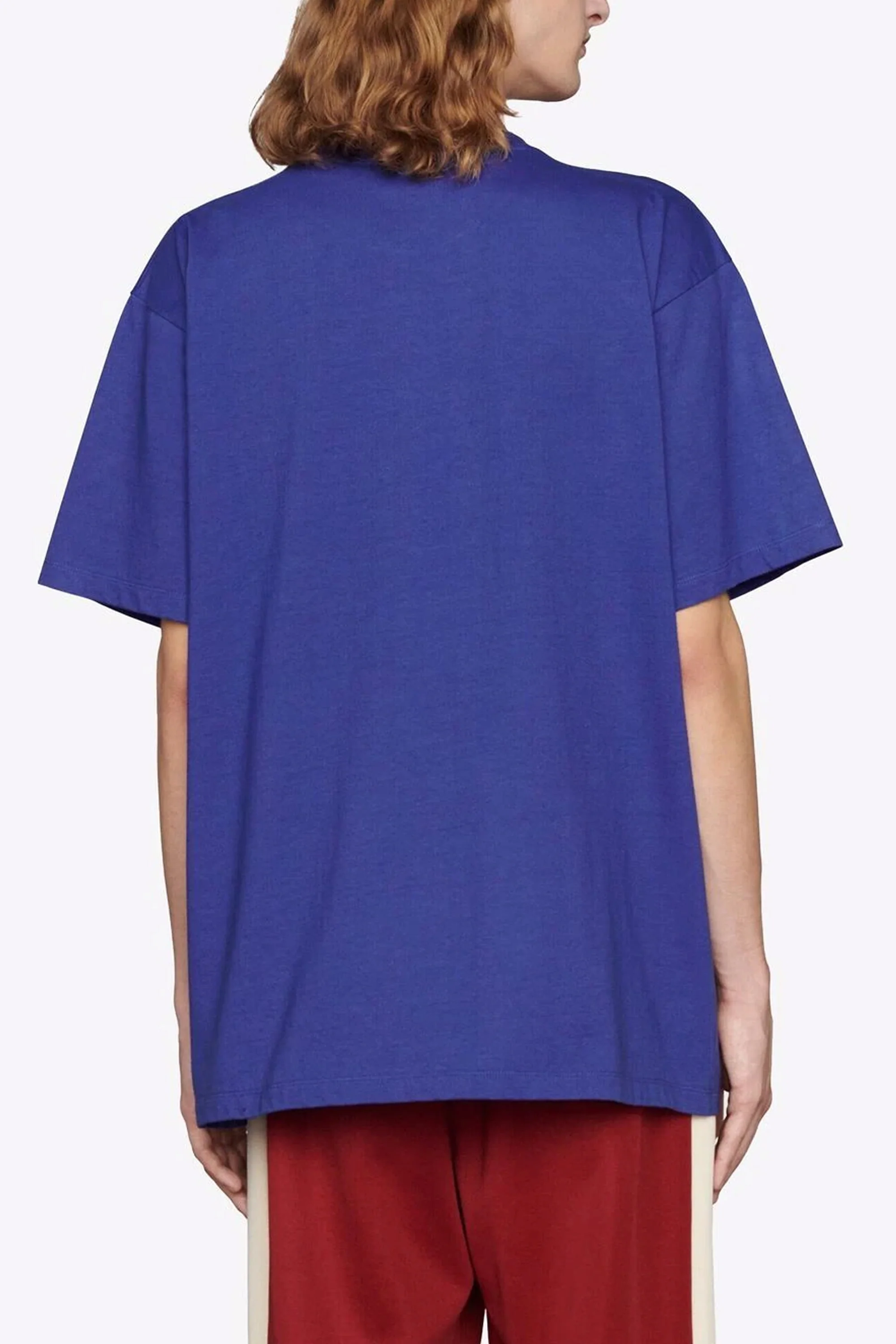 Gucci mirror logo-print short-sleeve T-shirt - Image 4