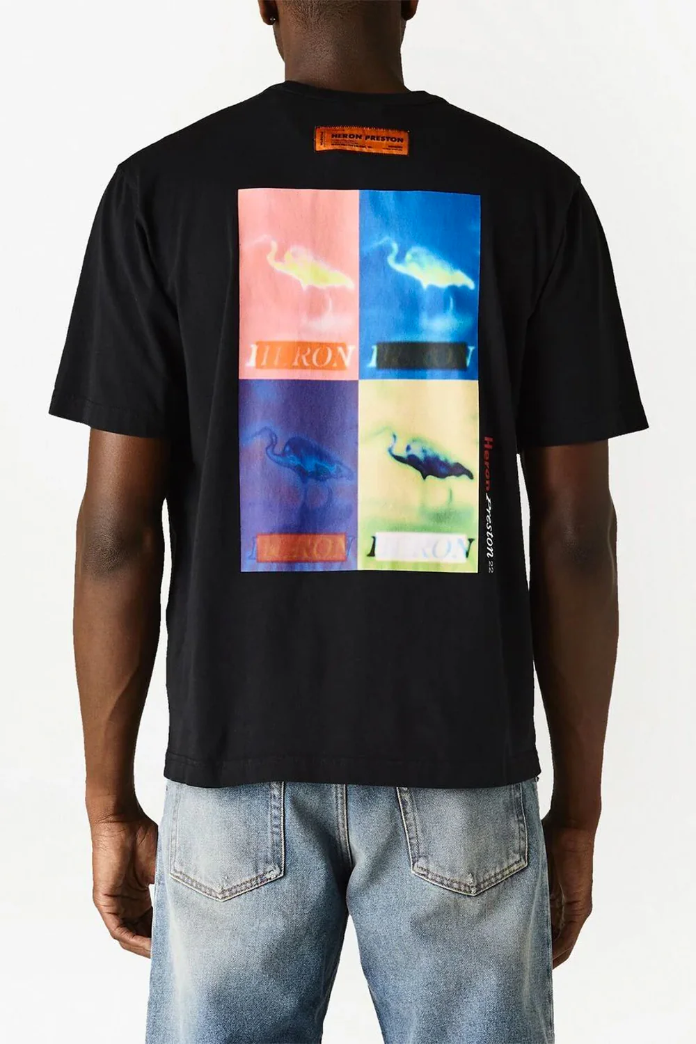 Heron Preston graphic-print cotton T-shirt - Image 3
