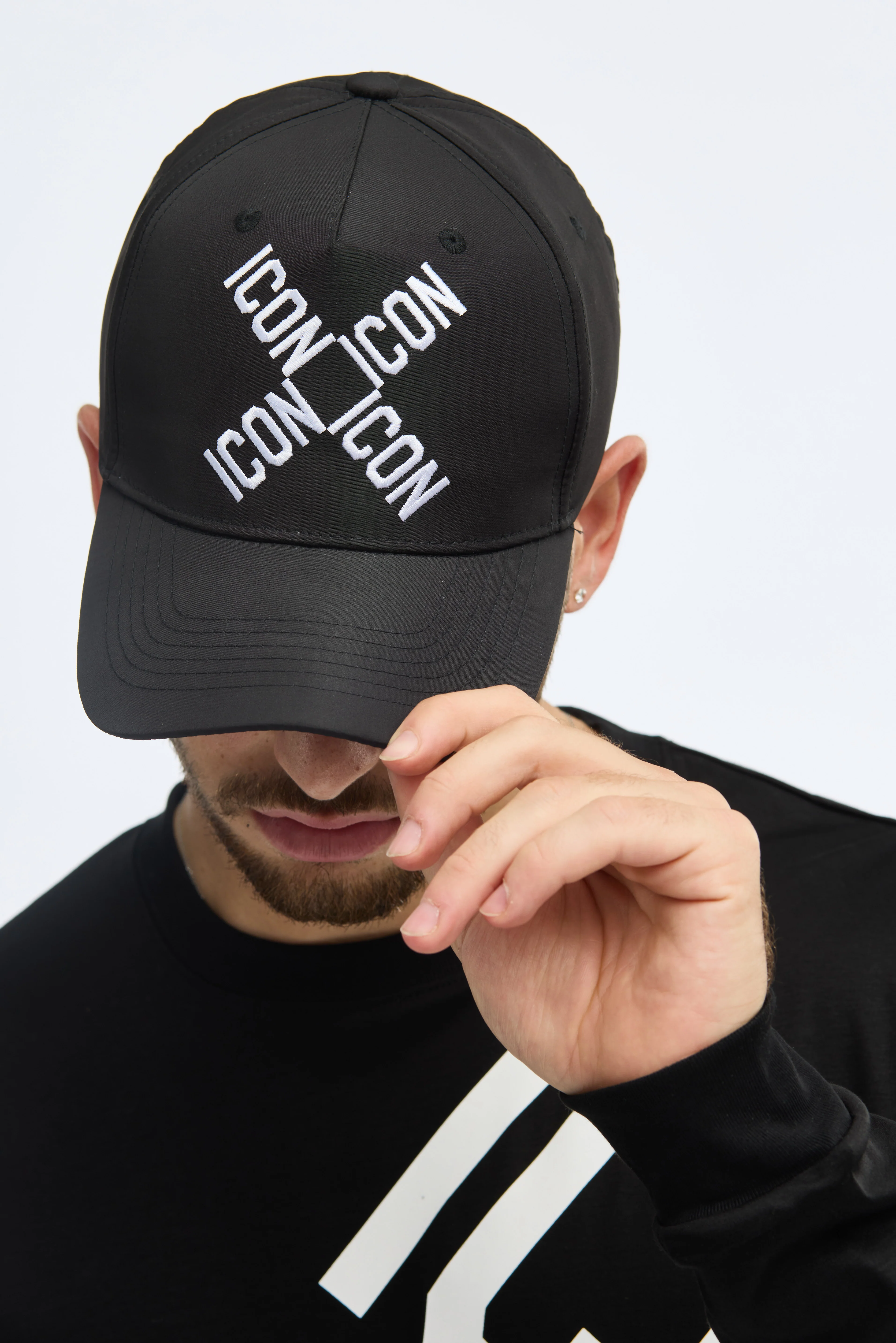ICON Premium Baseball Cap PMCA0901-FW BLACK - Image 2