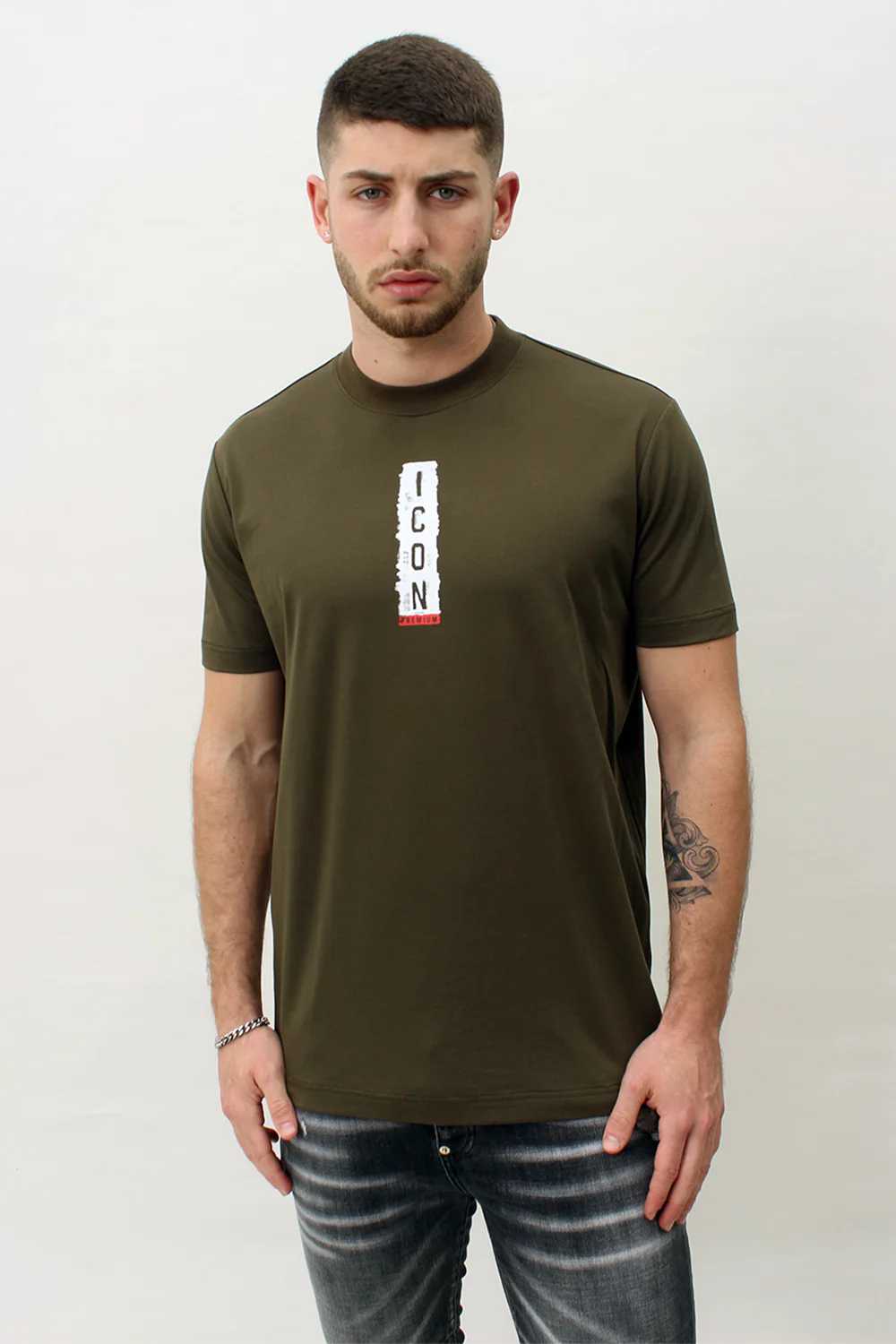 ICON Premium T-Shirt Logo Slim Fit - Image 2