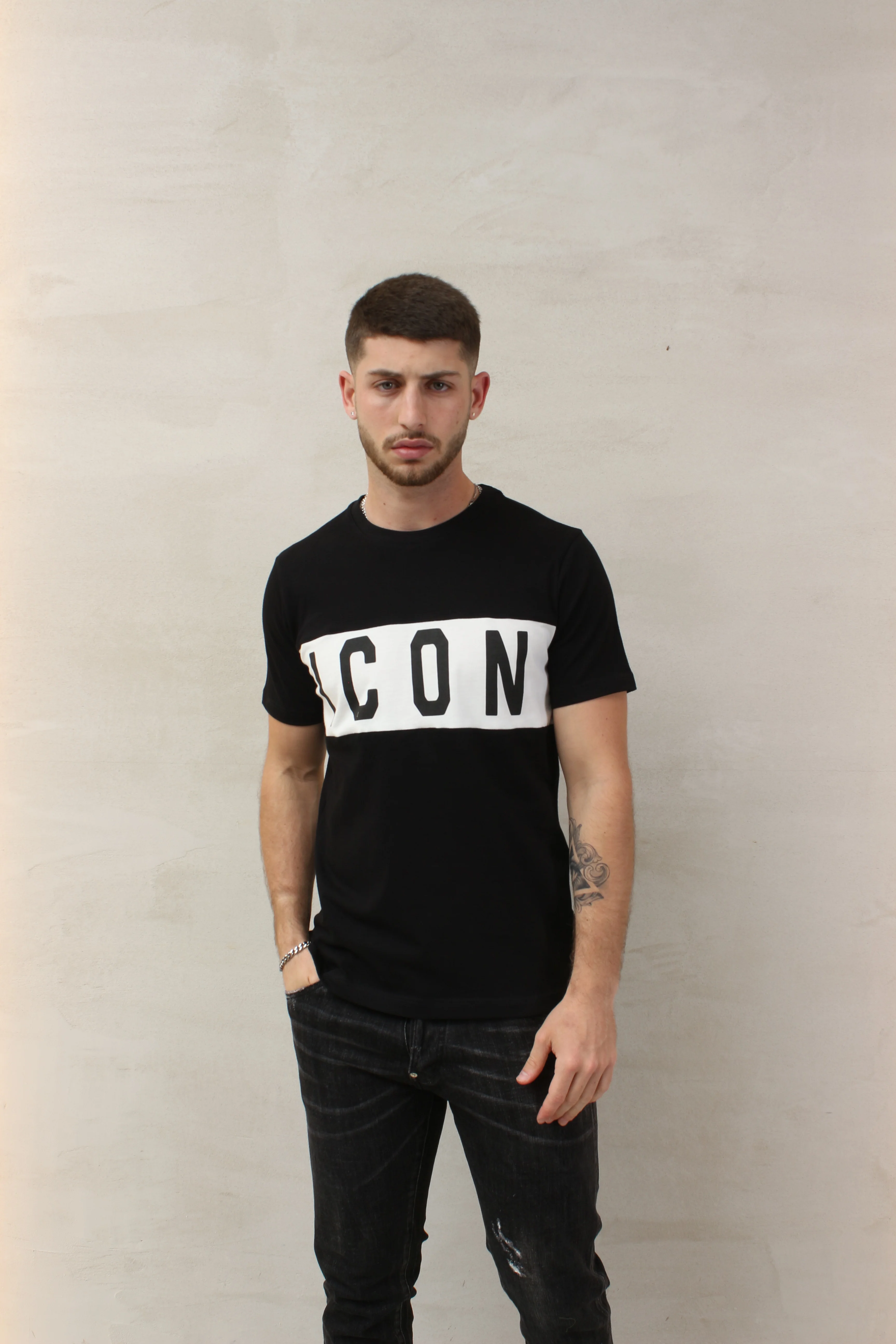 ICON T-Shirt Logo Slim Fit - Image 2