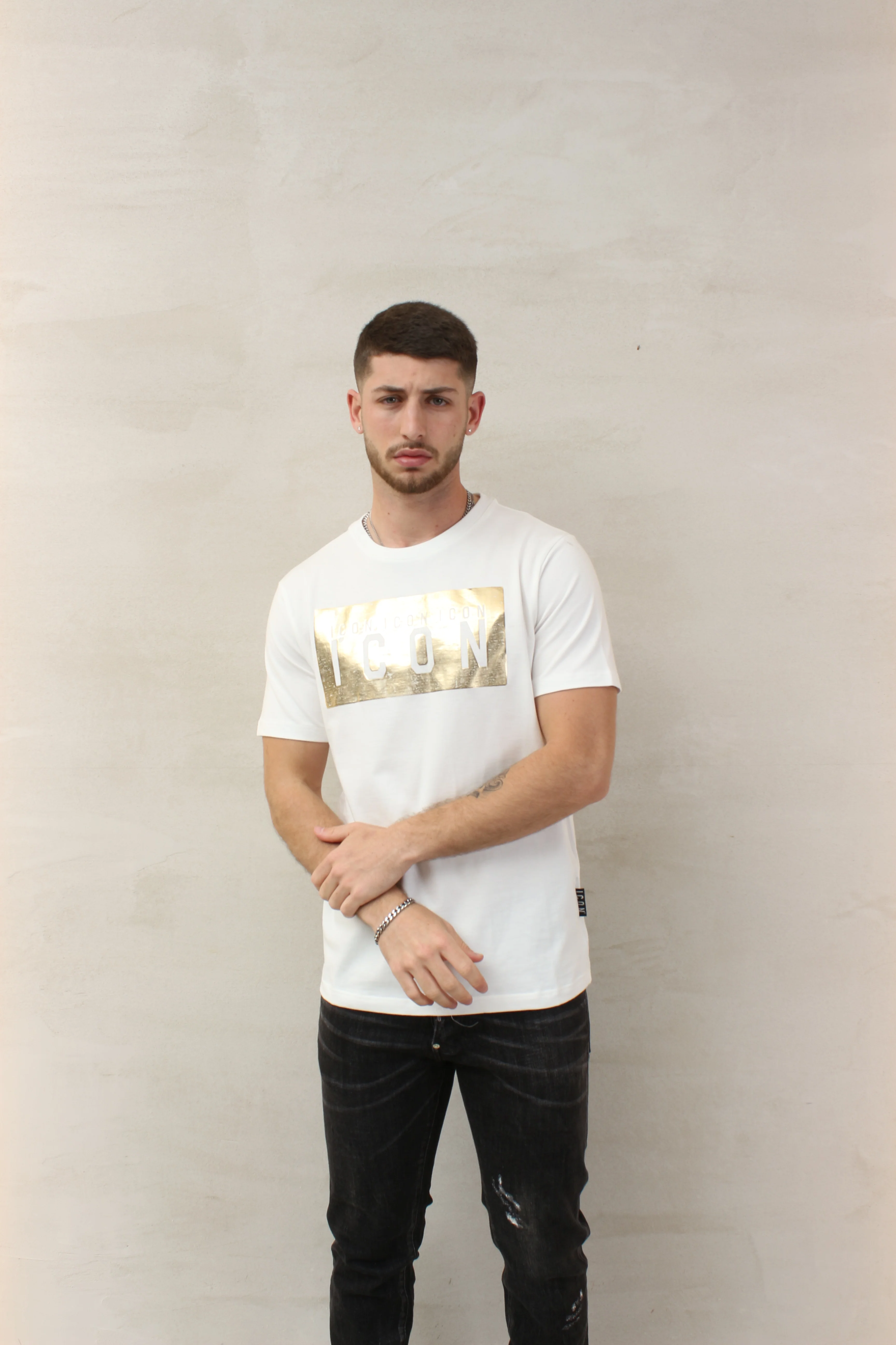 ICON T-Shirt Logo Slim Fit - Image 2