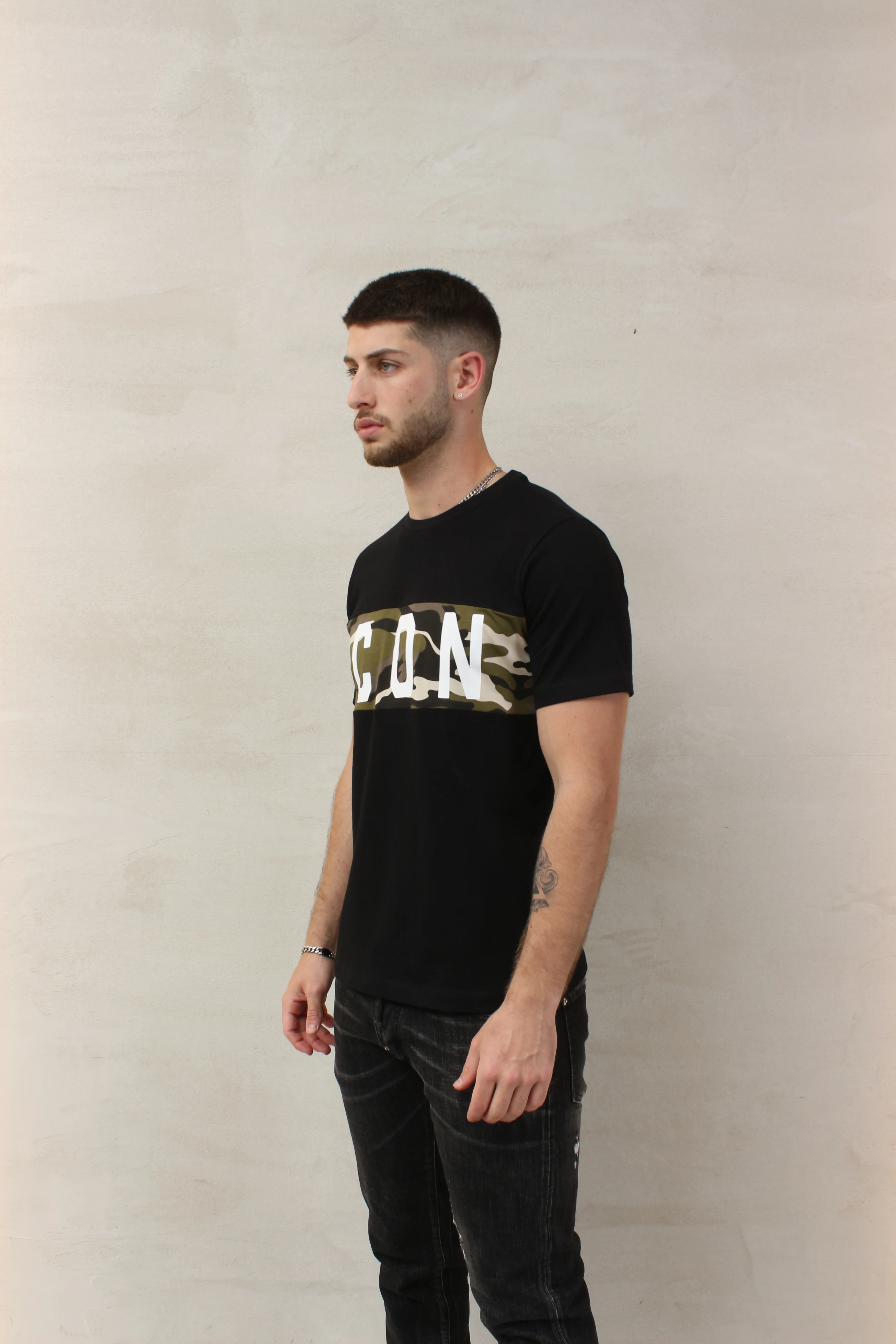 ICON T-Shirt Logo Slim Fit - Image 3