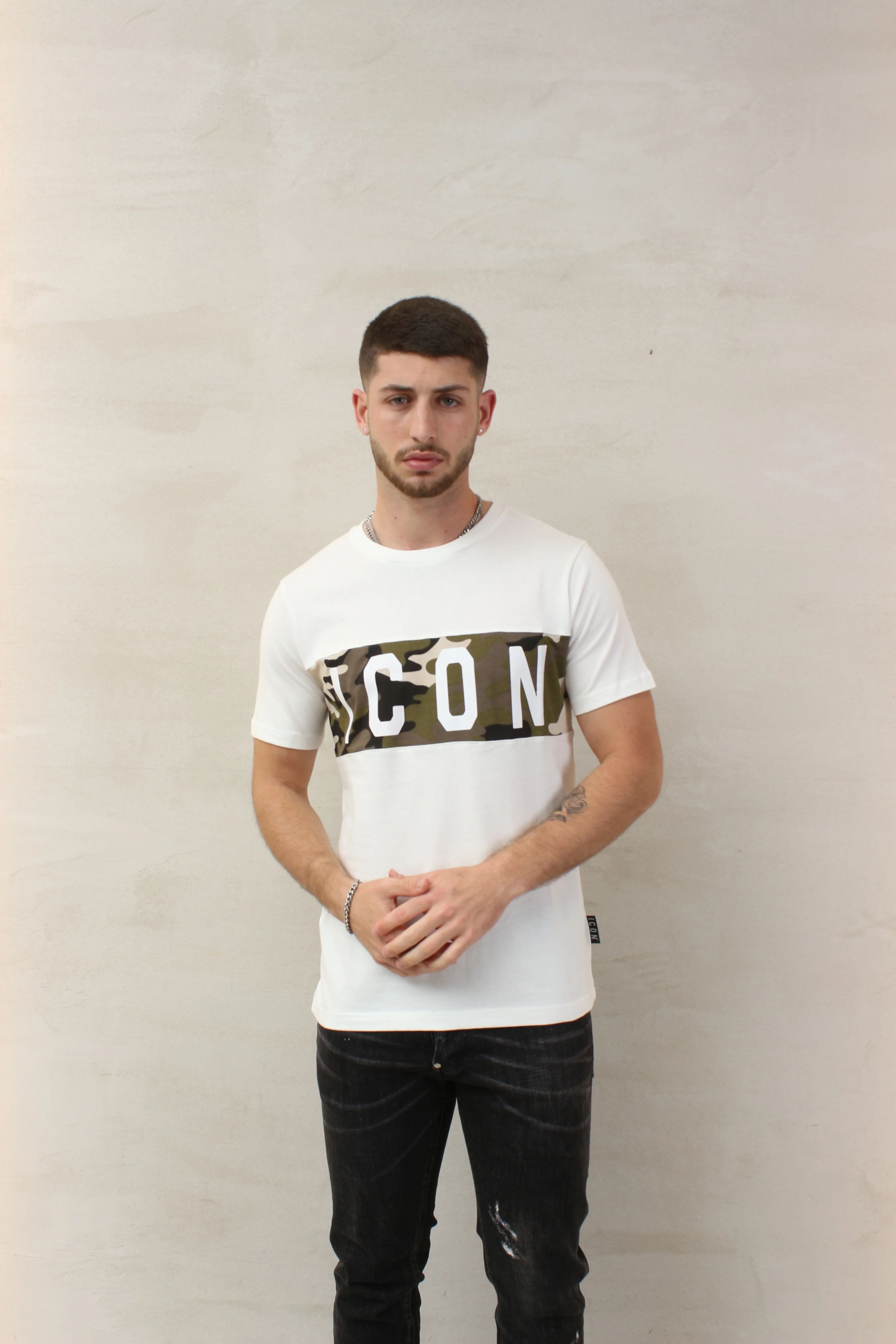 ICON T-Shirt Logo Slim Fit - Image 2