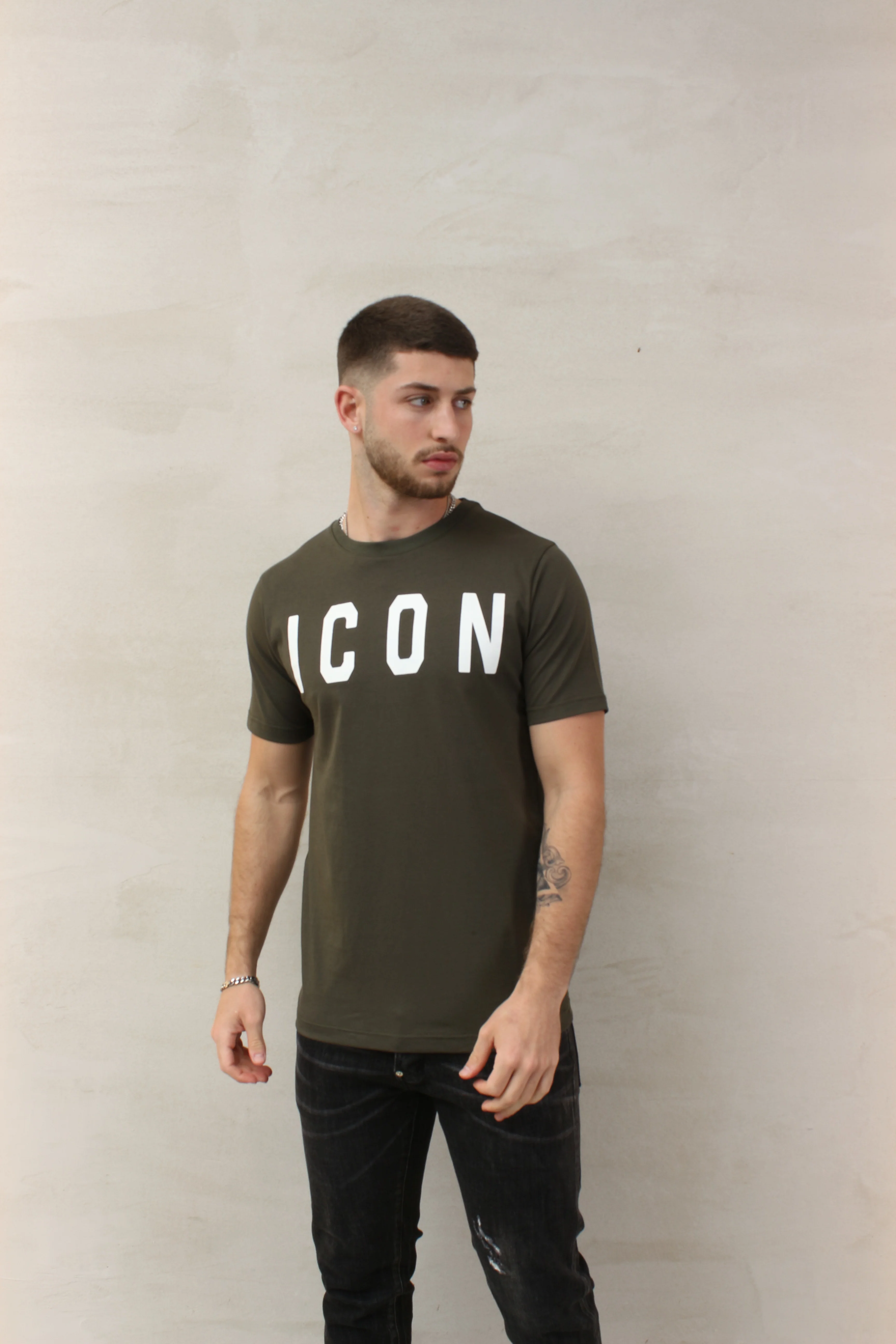 ICON T-Shirt Logo Slim Fit - Image 2