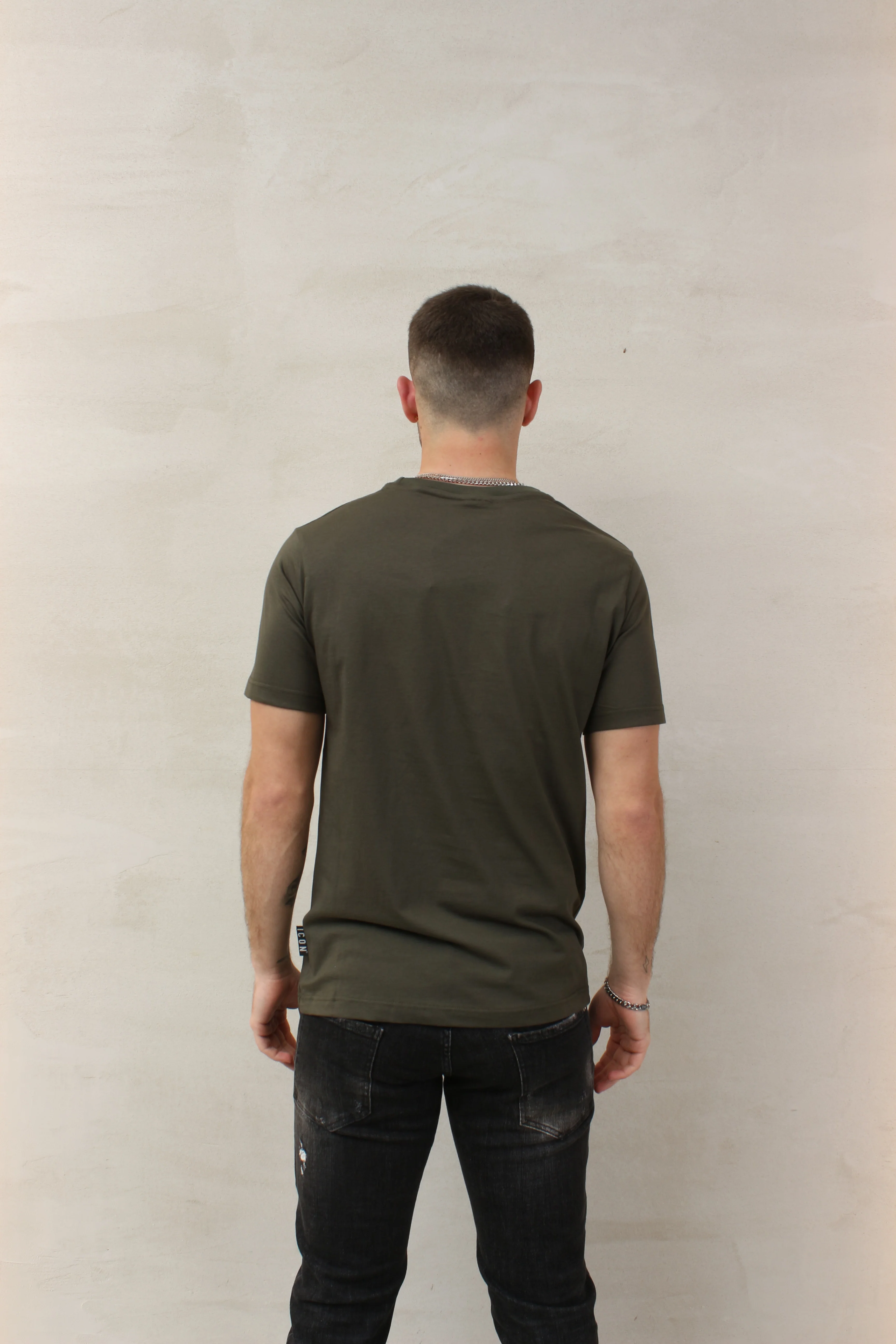 ICON T-Shirt Logo Slim Fit - Image 4