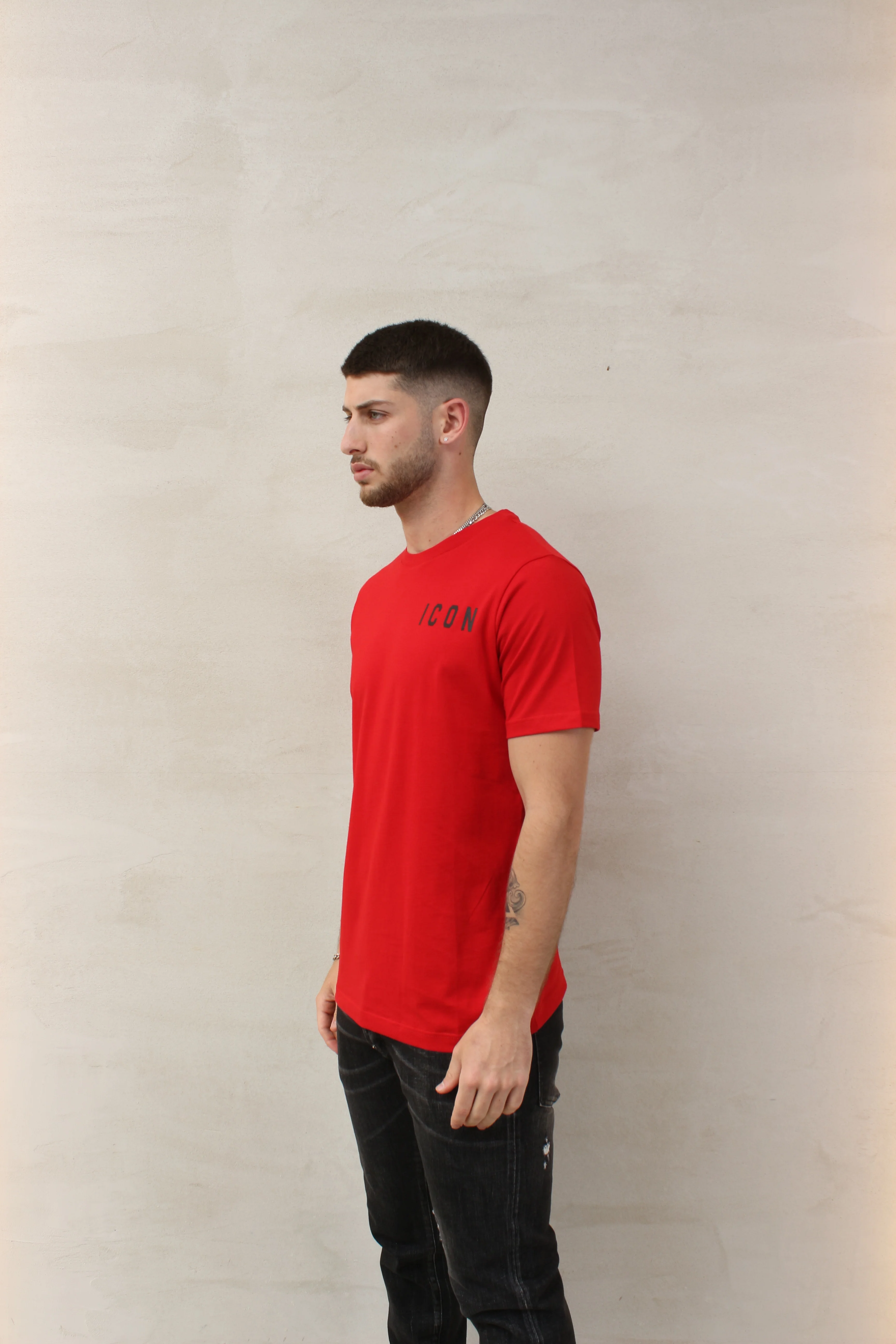 ICON T-Shirt Logo Slim Fit - Image 3