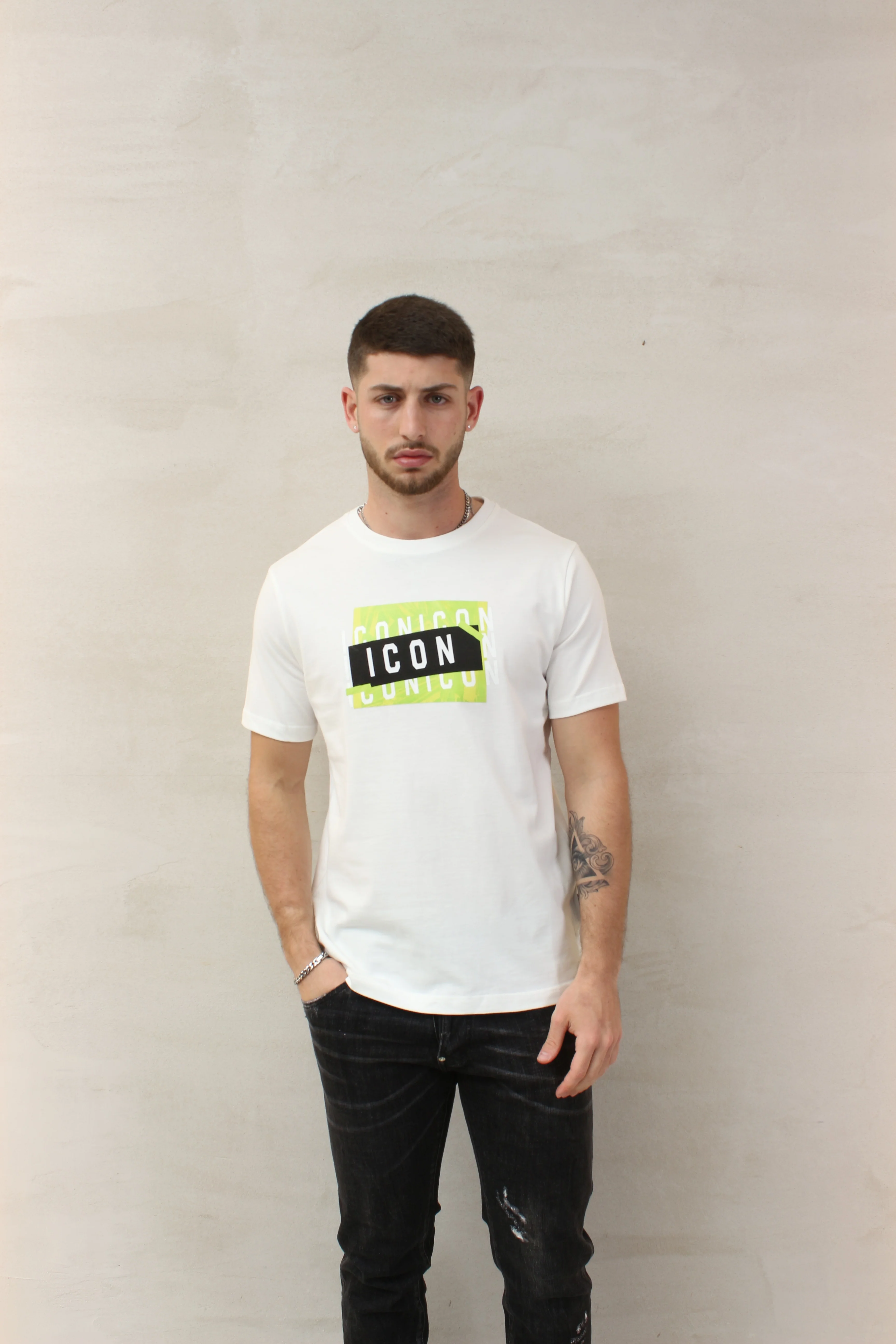 ICON T-Shirt Logo Slim Fit - Image 2