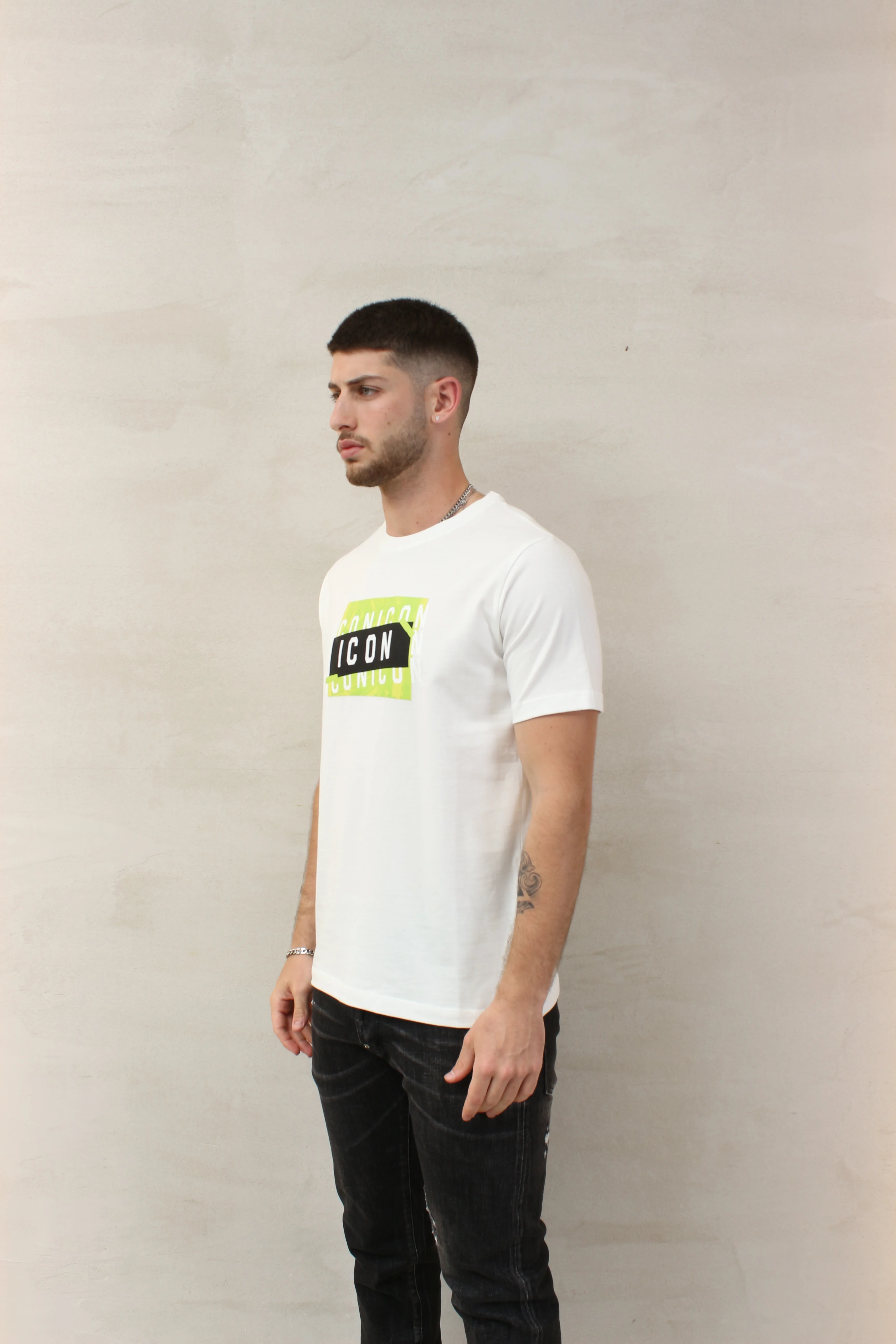 ICON T-Shirt Logo Slim Fit - Image 3