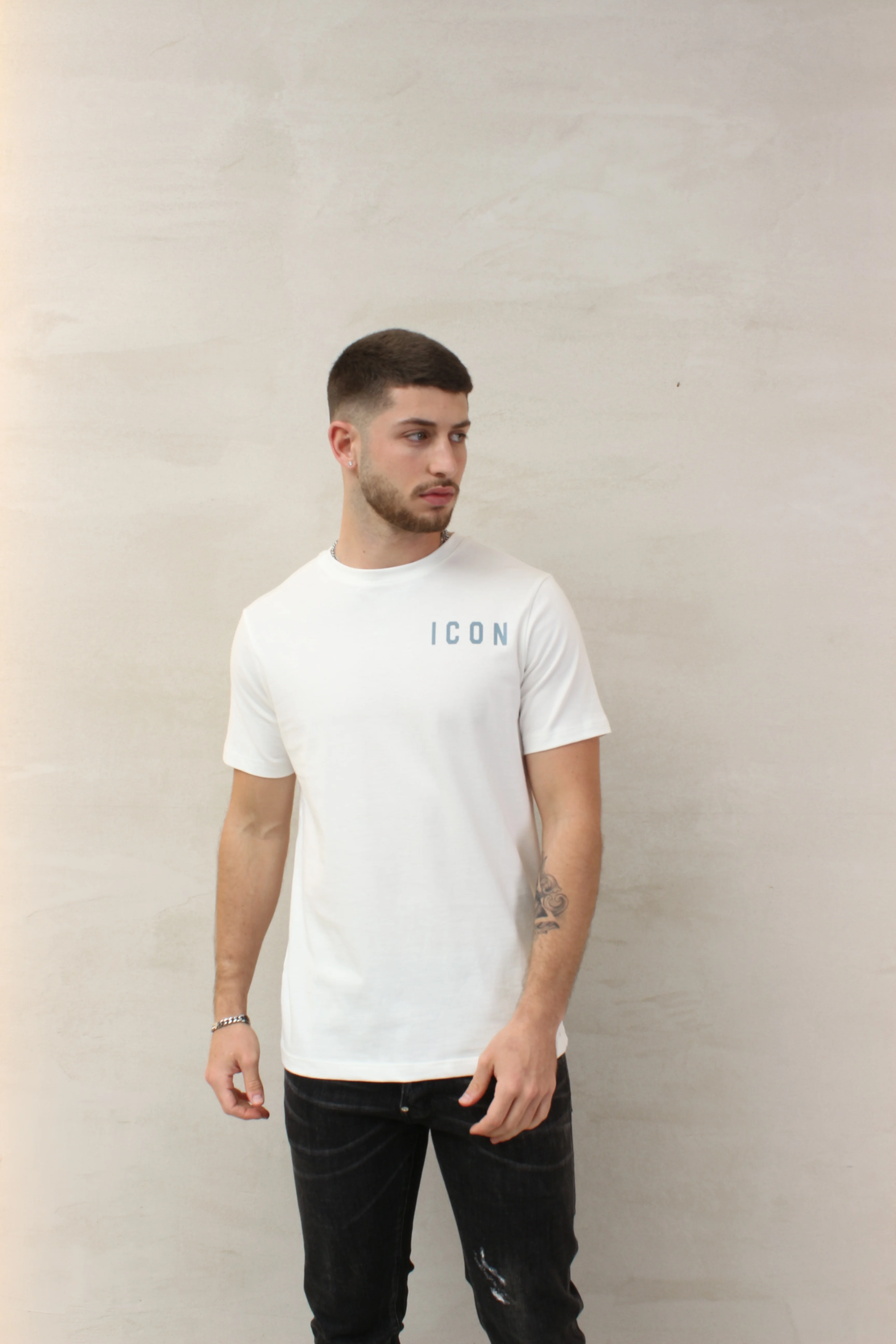 ICON T-Shirt Logo Slim Fit - Image 2