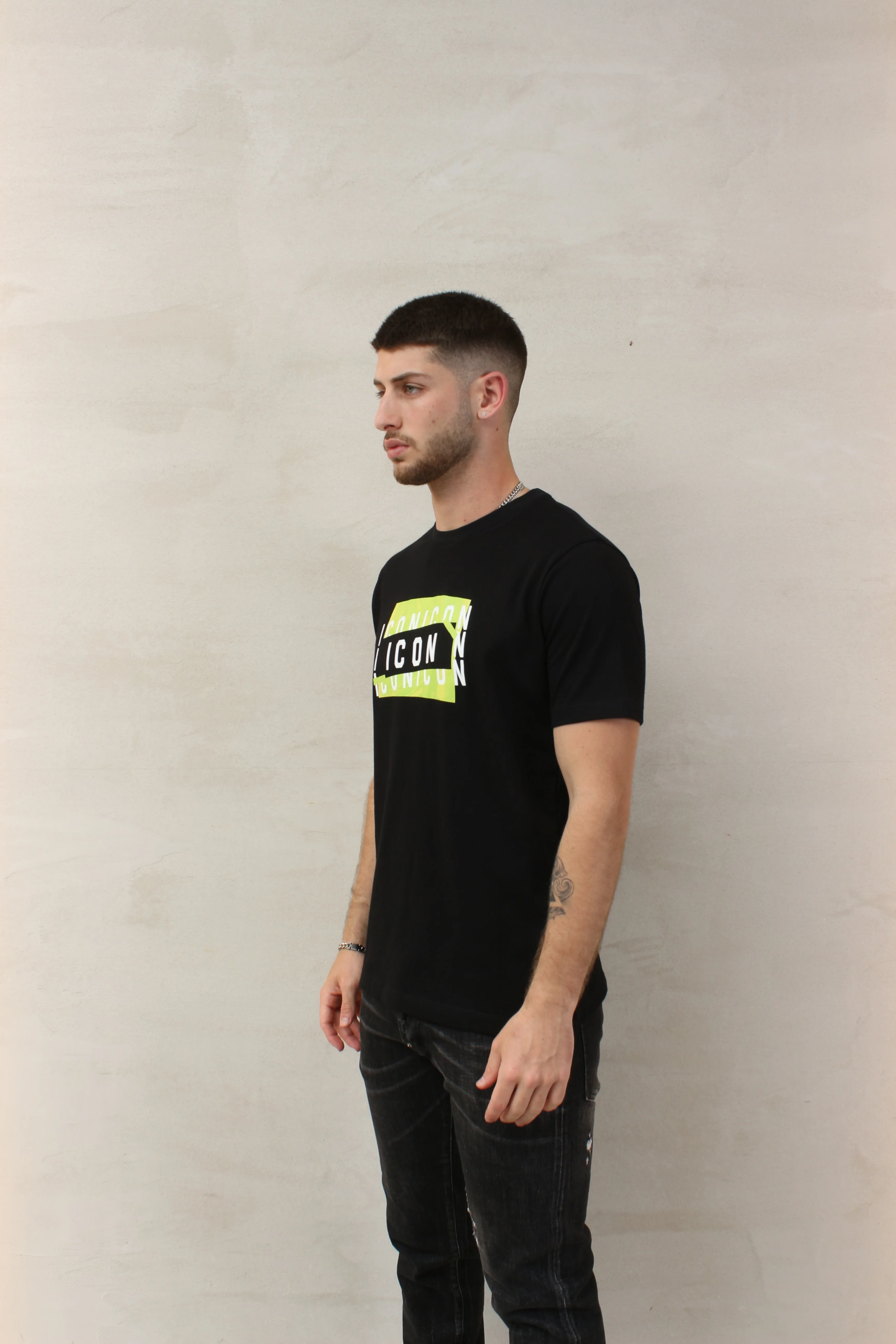ICON T-Shirt Logo Slim Fit - Image 3