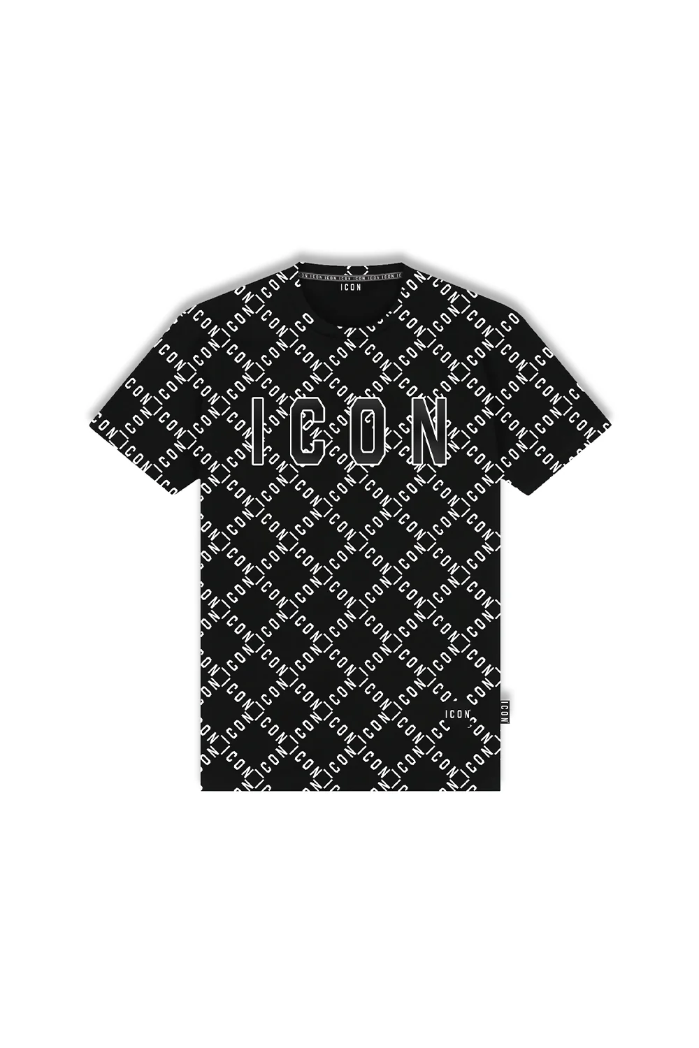 ICON T-Shirt Logo Slim Fit Black