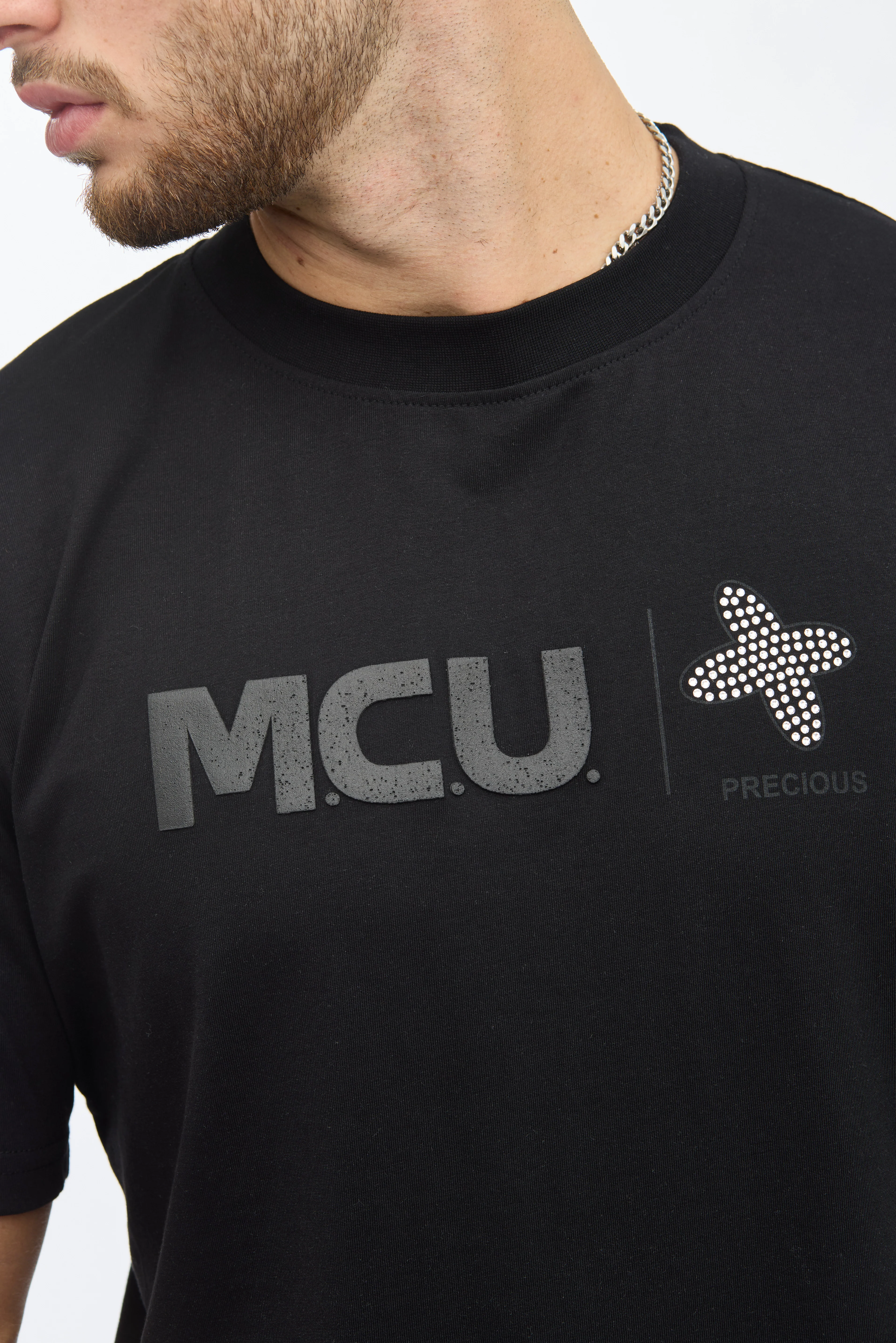 MCU Marco Cassese Union T-SHIRT MCU BLACK - Image 3