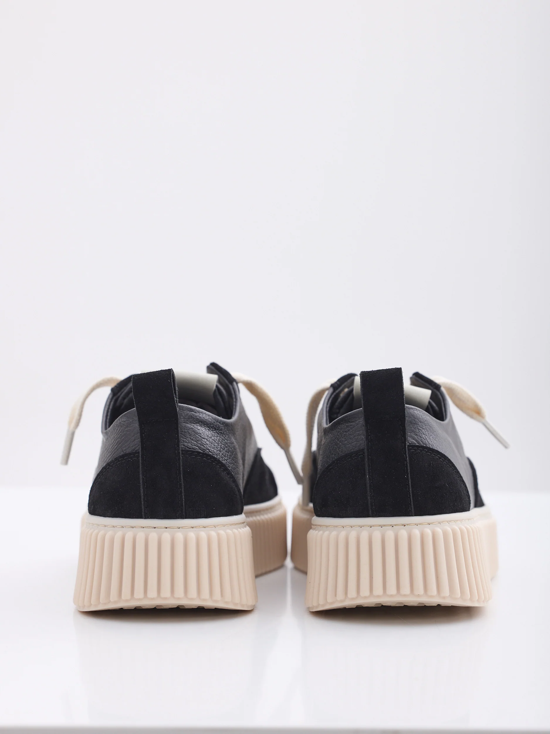 MAISON 9 PARIS Sneakers - Black Mix/Suede Leather - Image 3