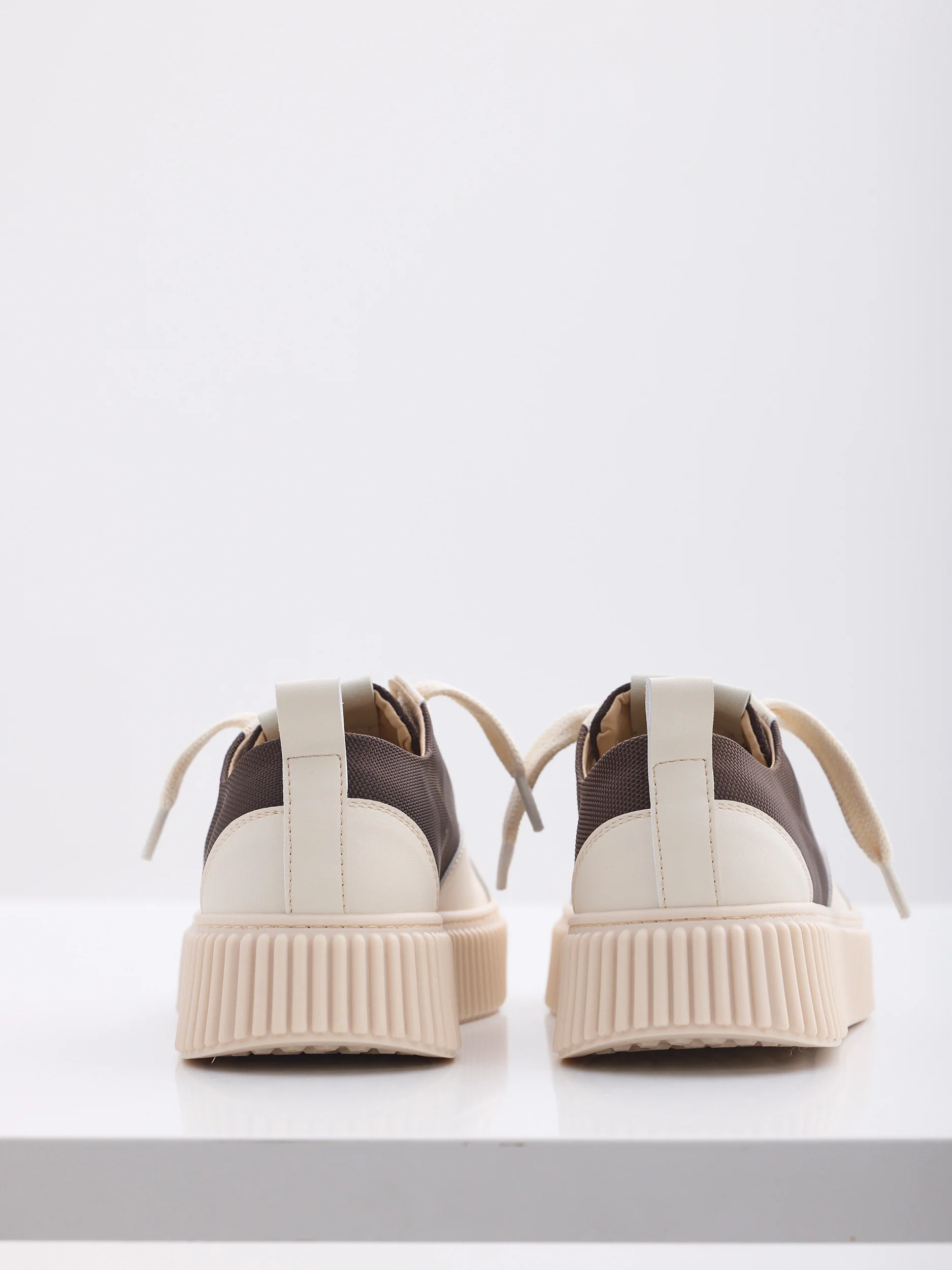 MAISON 9 PARIS Sneakers - Brown Mix/Suede Canvas - Image 5