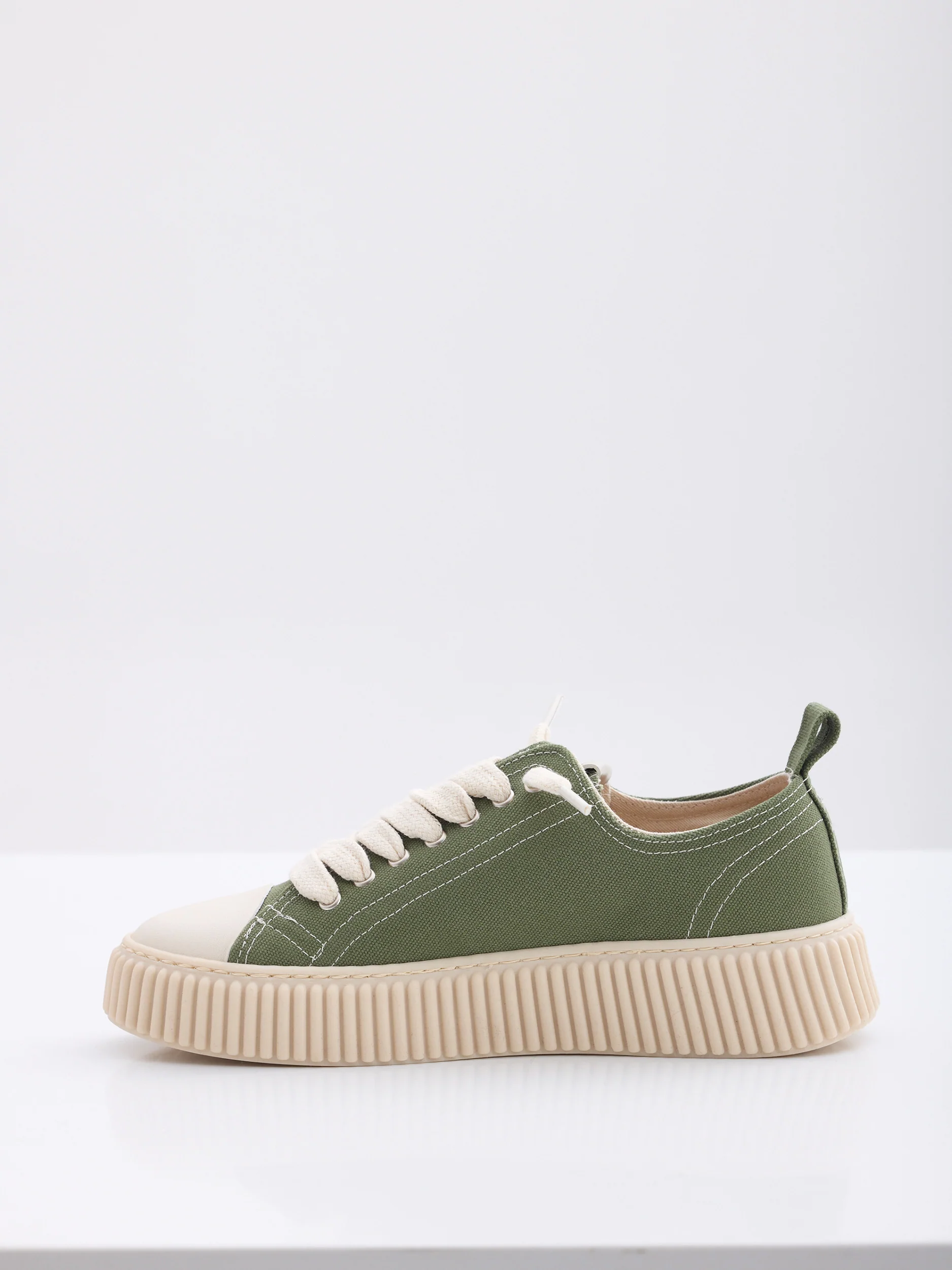 MAISON 9 PARIS Sneakers - Green Suede Leather - Image 3